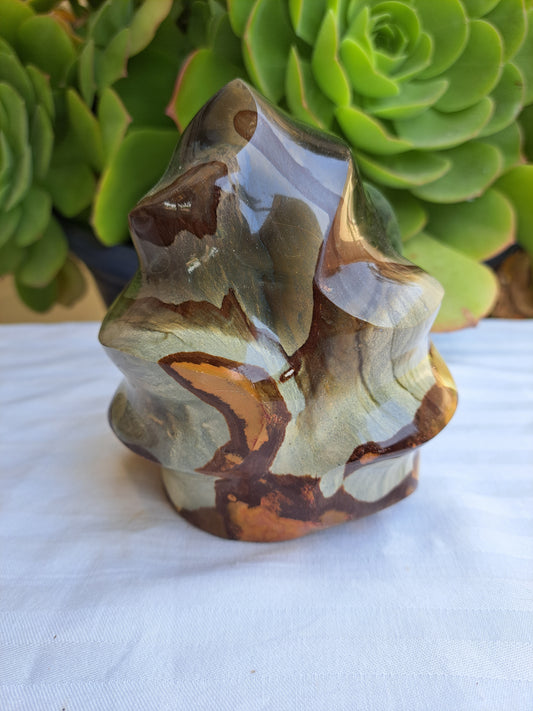 Polychrome Jasper Flame