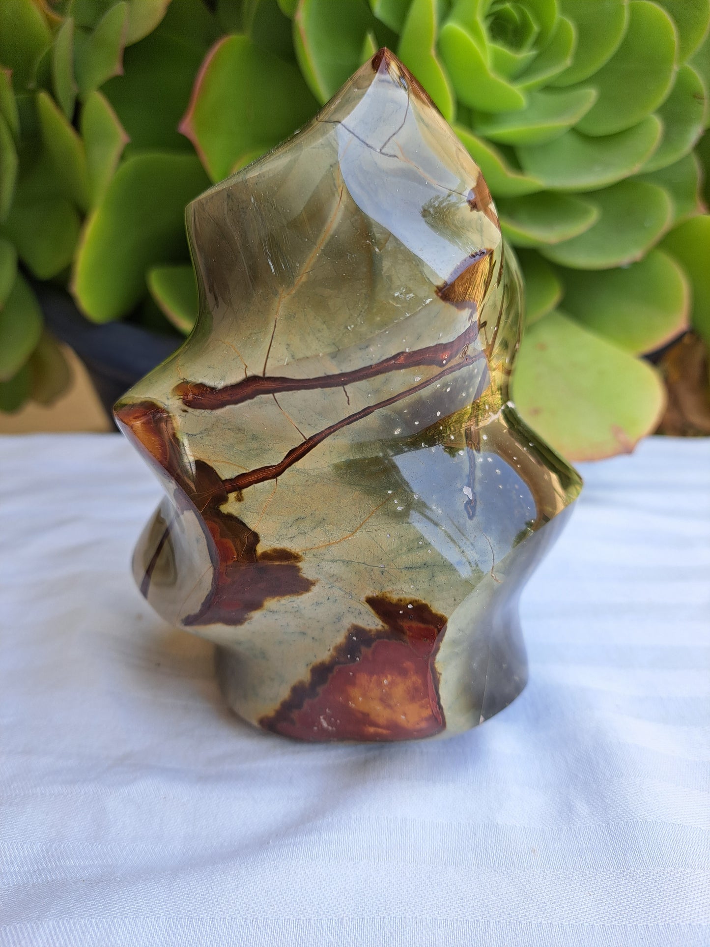 Polychrome Jasper Flame