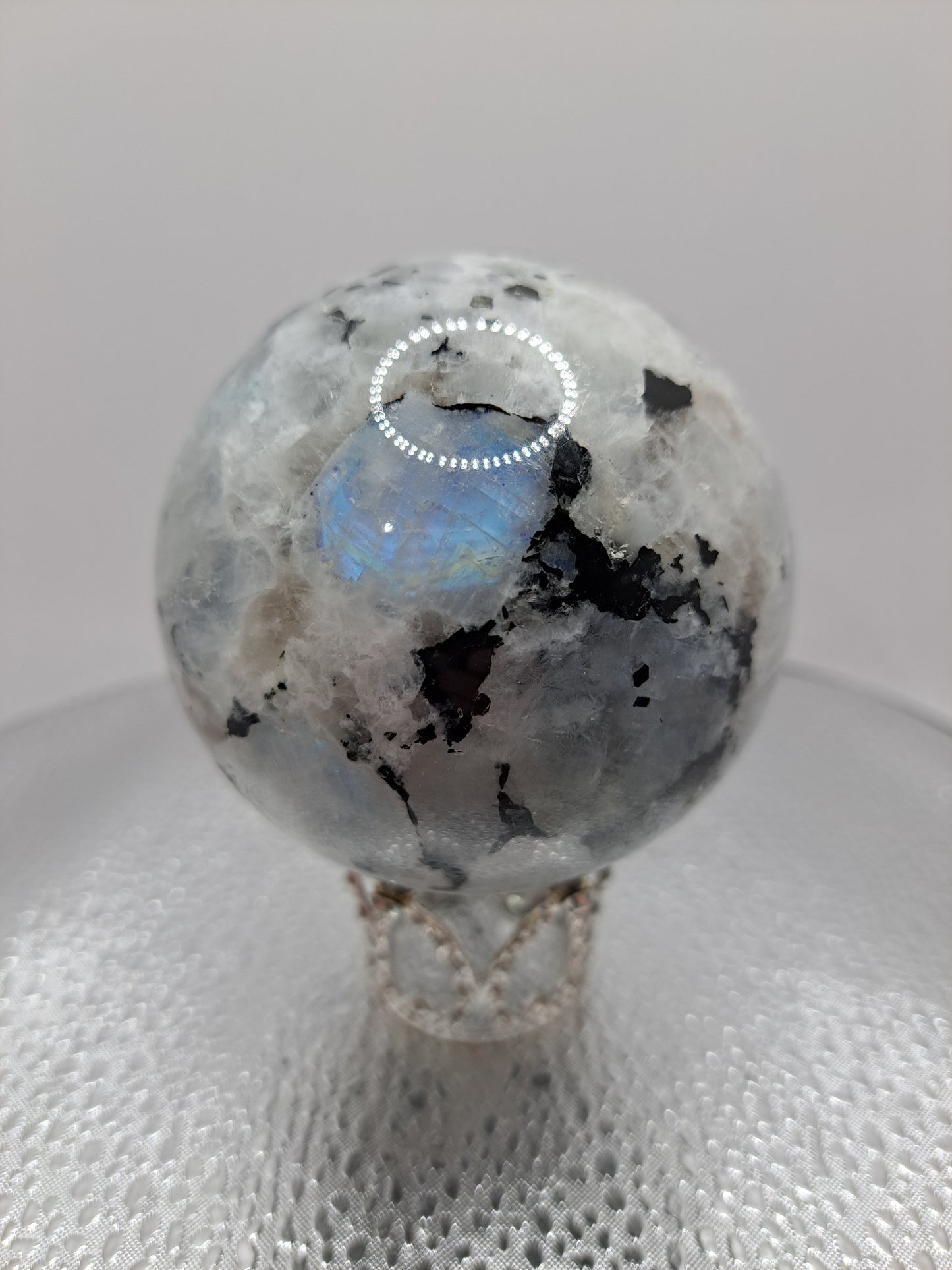 Rainbow Moonstone Sphere