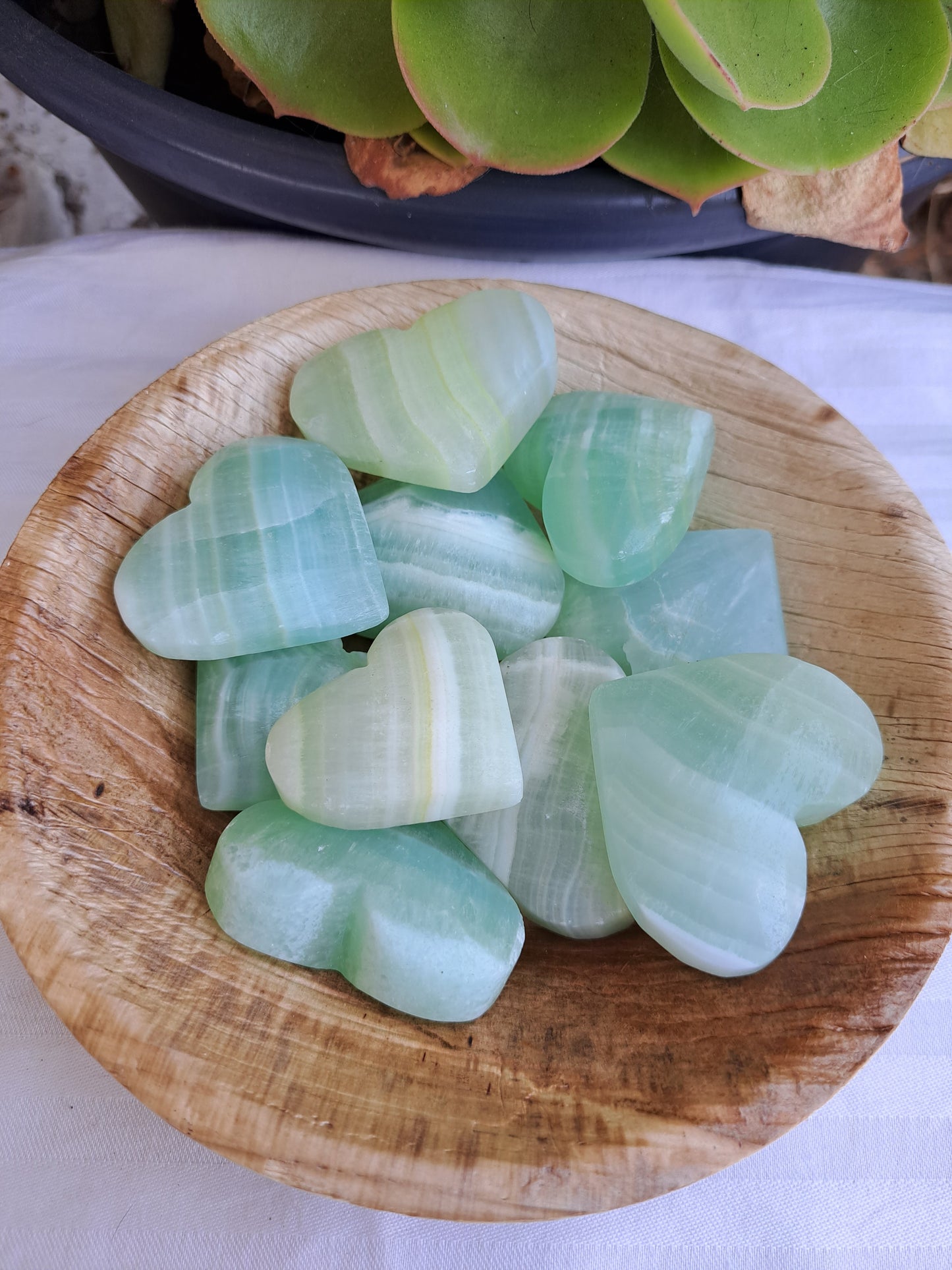 Caribbean Calcite Hearts