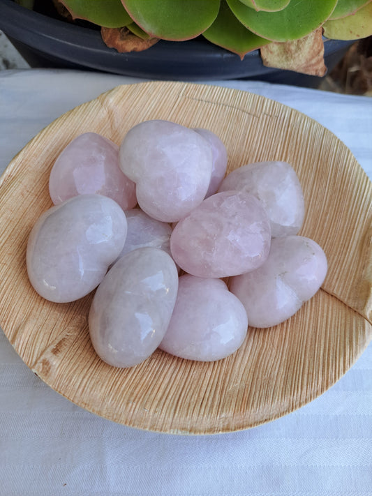 Rose Quartz Hearts