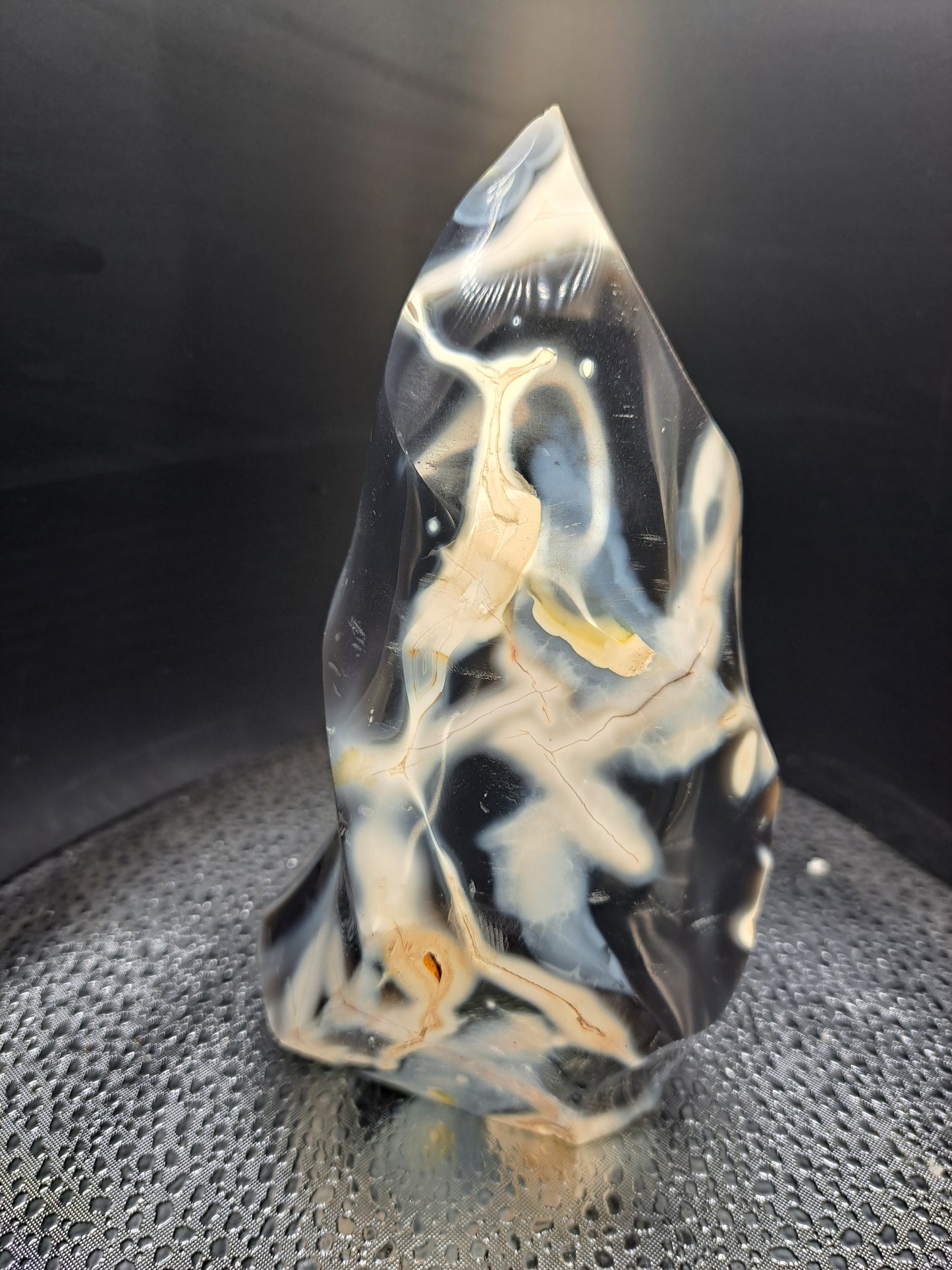 Orca Agate Flame