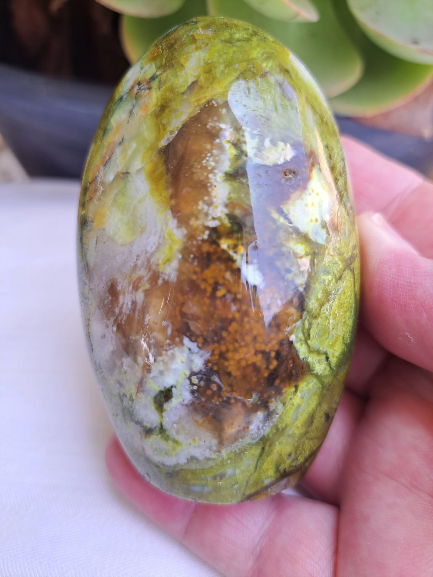 Green Opal Free Form