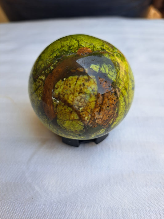 Green Opal Sphere