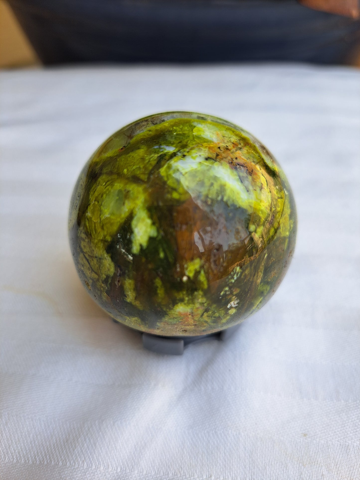 Green Opal Sphere