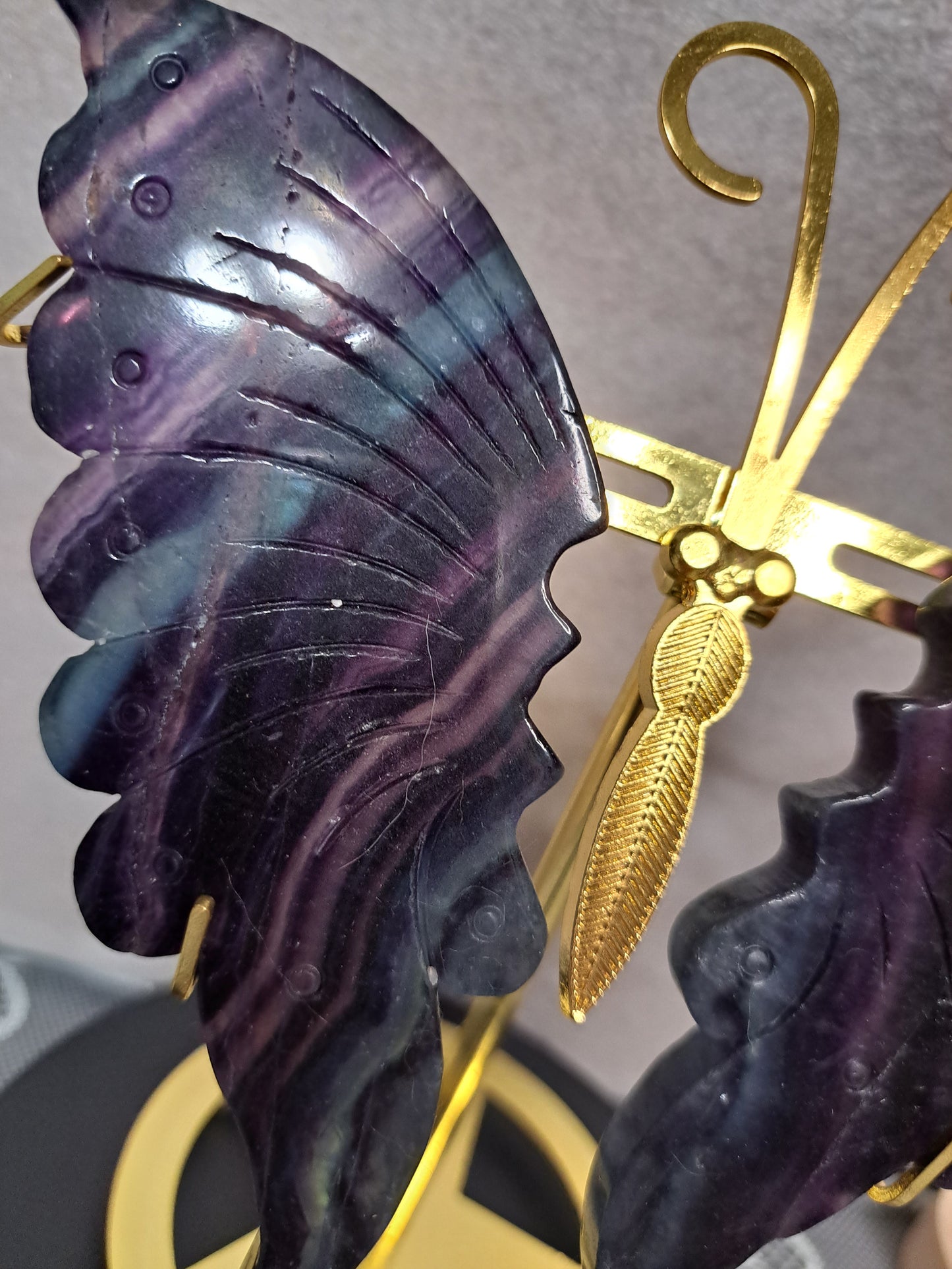 Rainbow Fluorite Wing Set