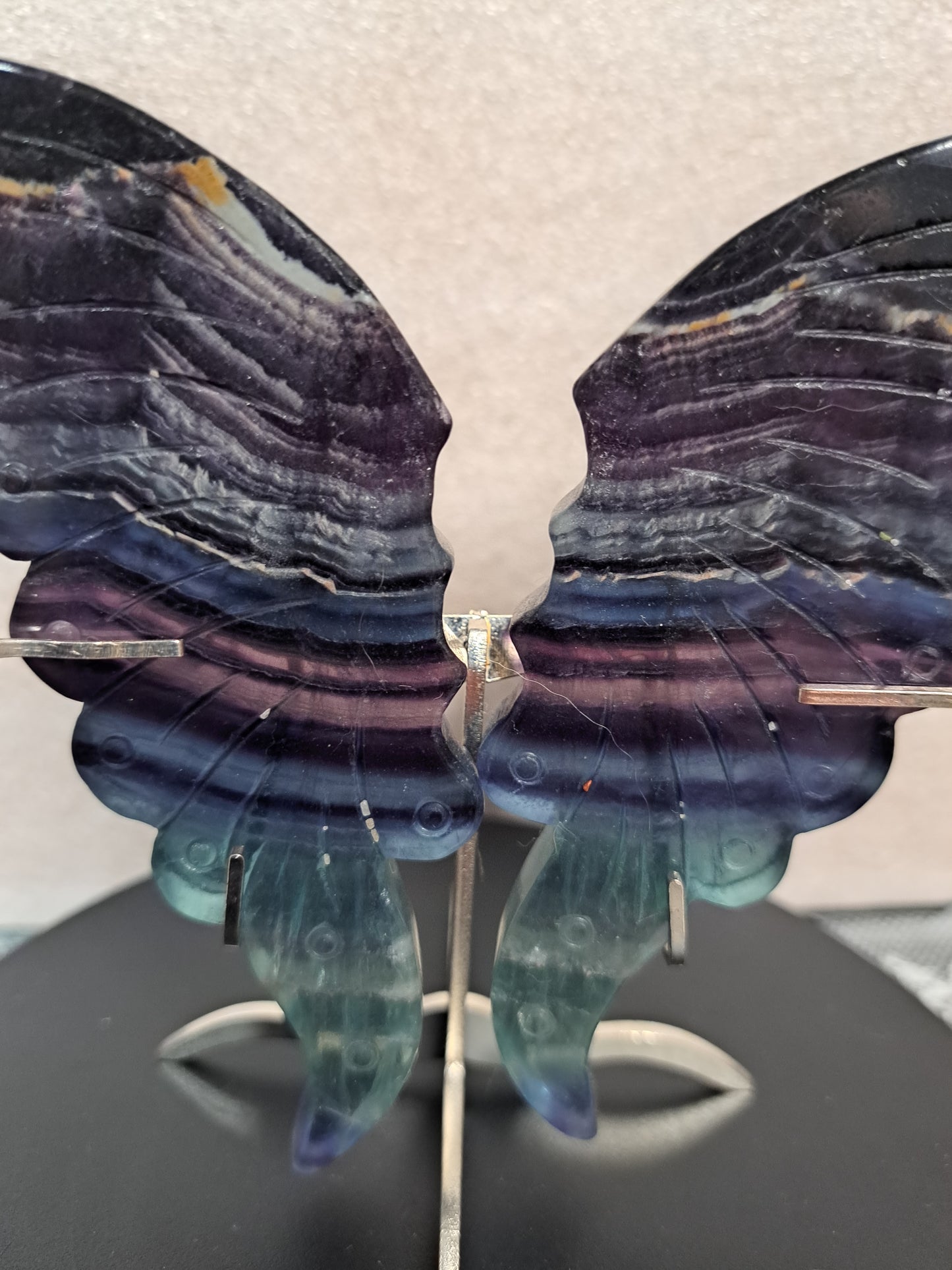 Rainbow Fluorite Wing Set