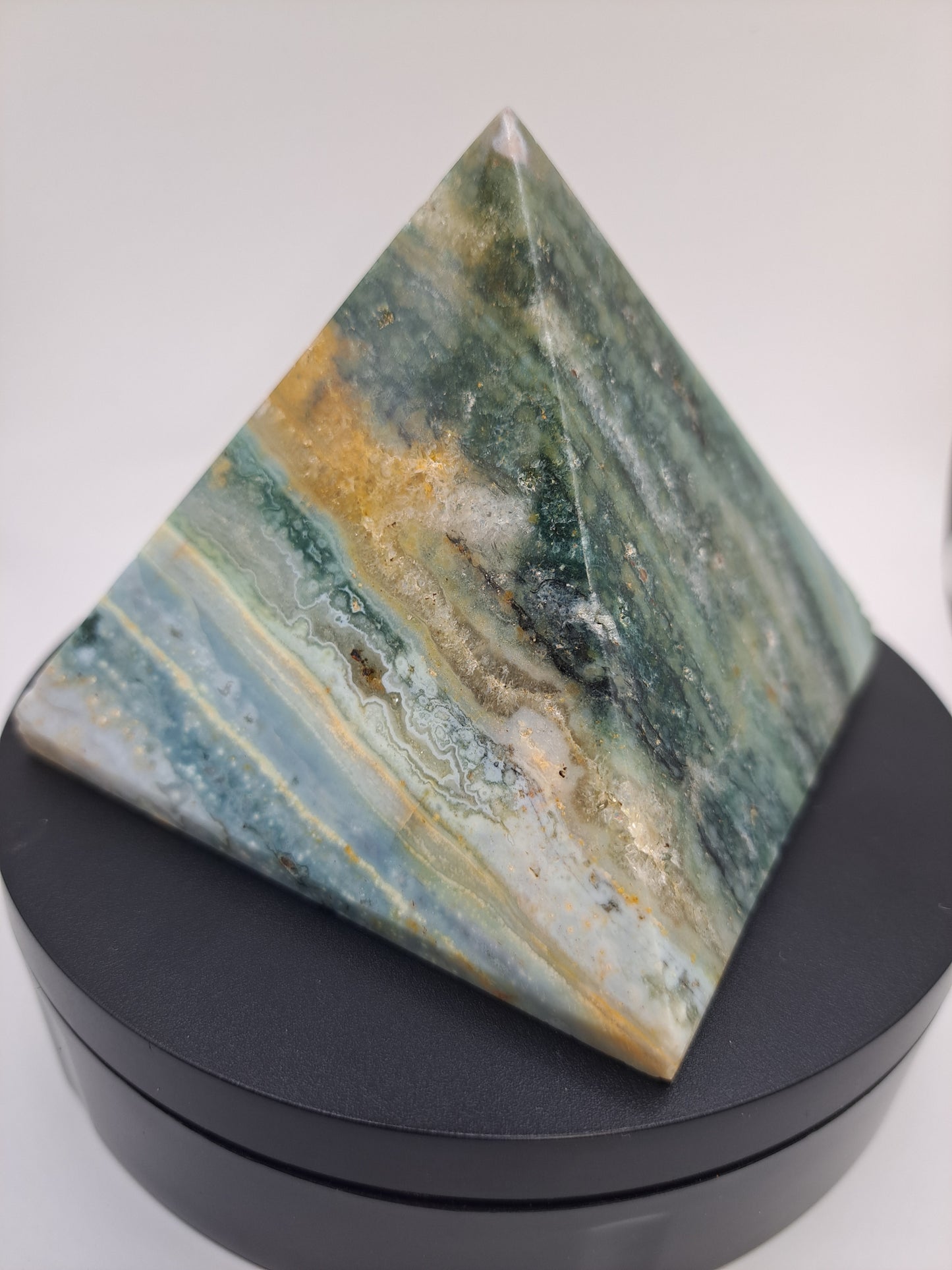 Ocean Jasper Pyramid