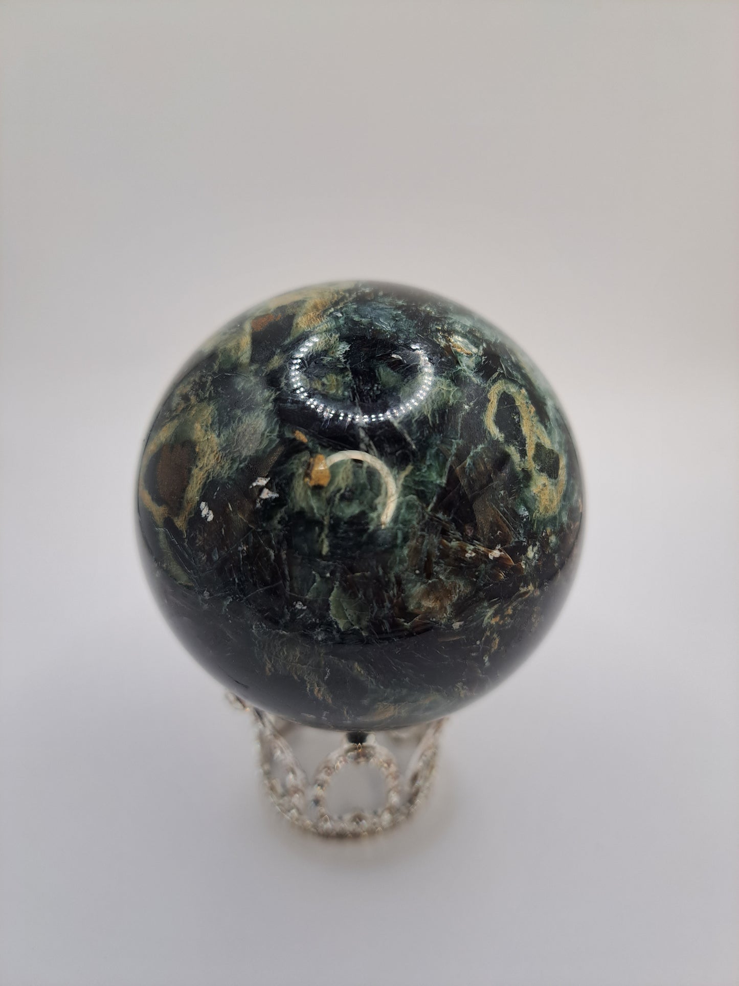 Emerald Mica Sphere