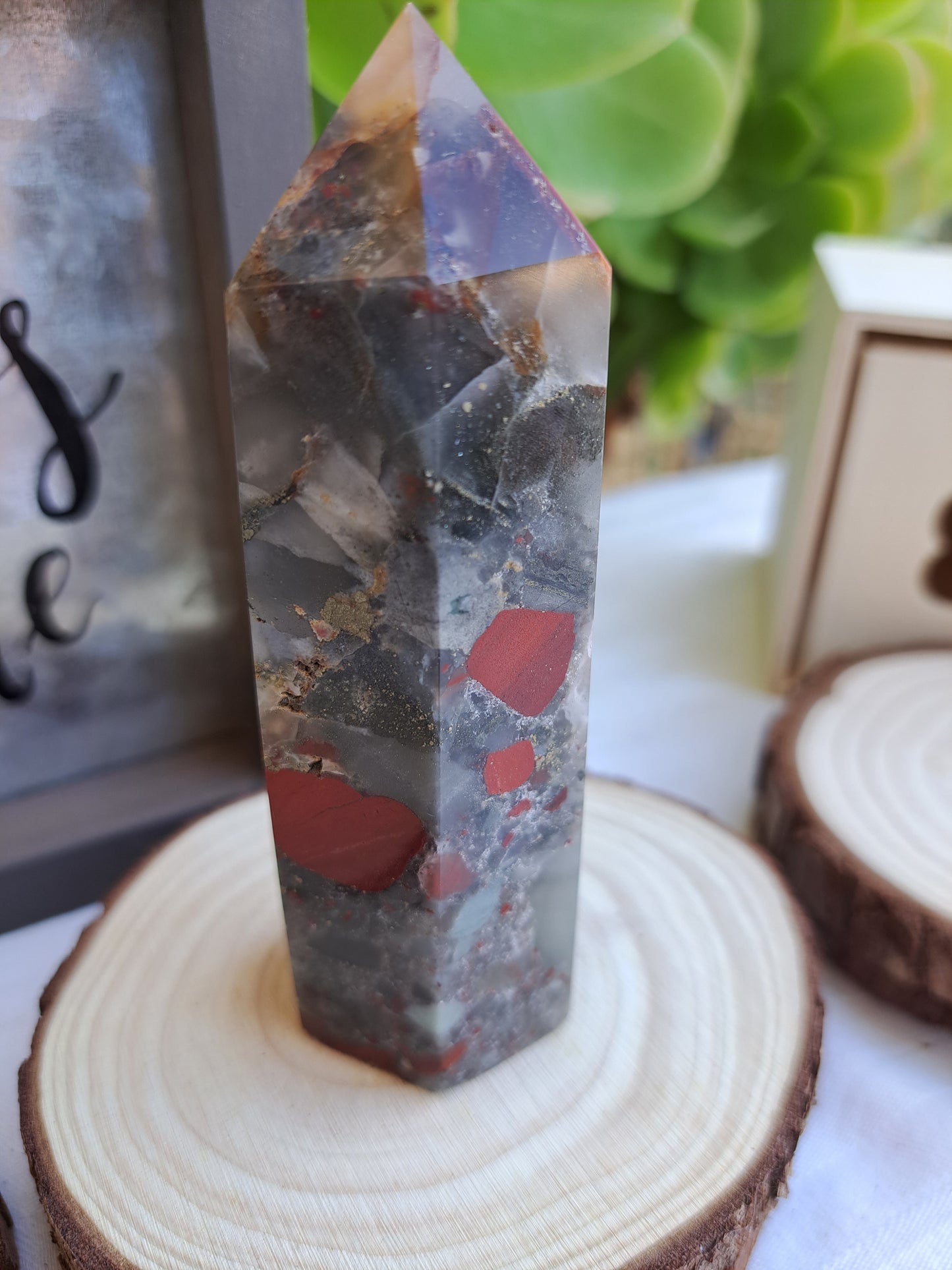 African Bloodstone Tower