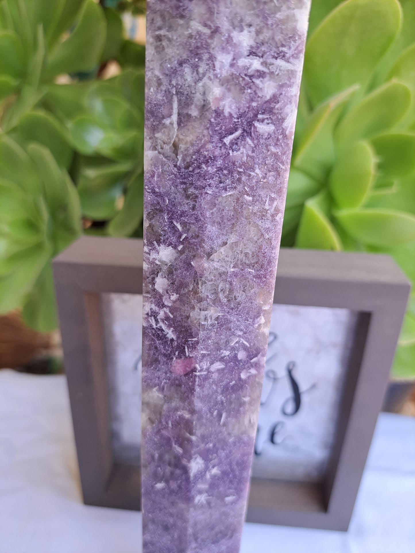 Lepidolite Tower