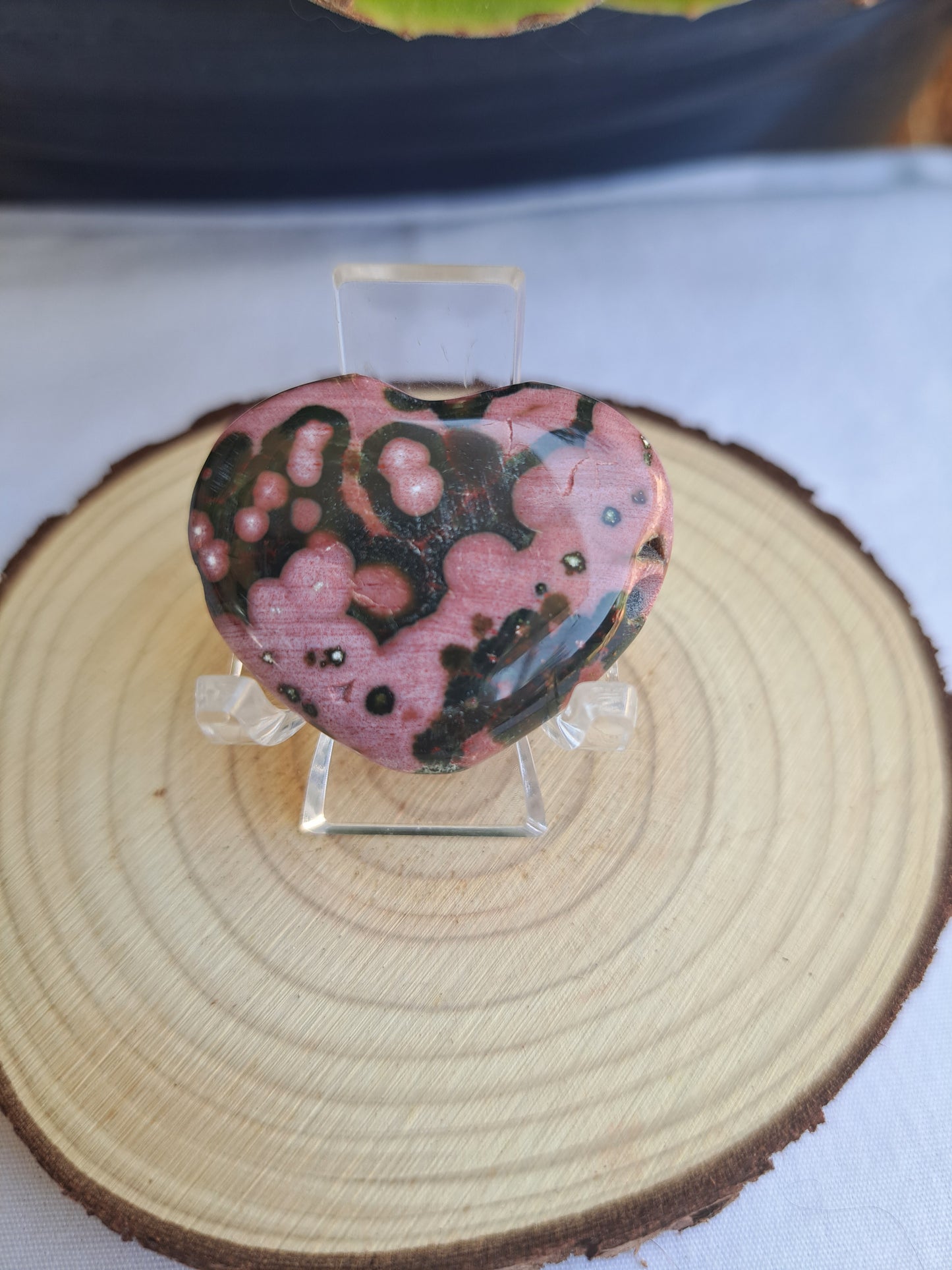 Orbicular Jasper Hearts