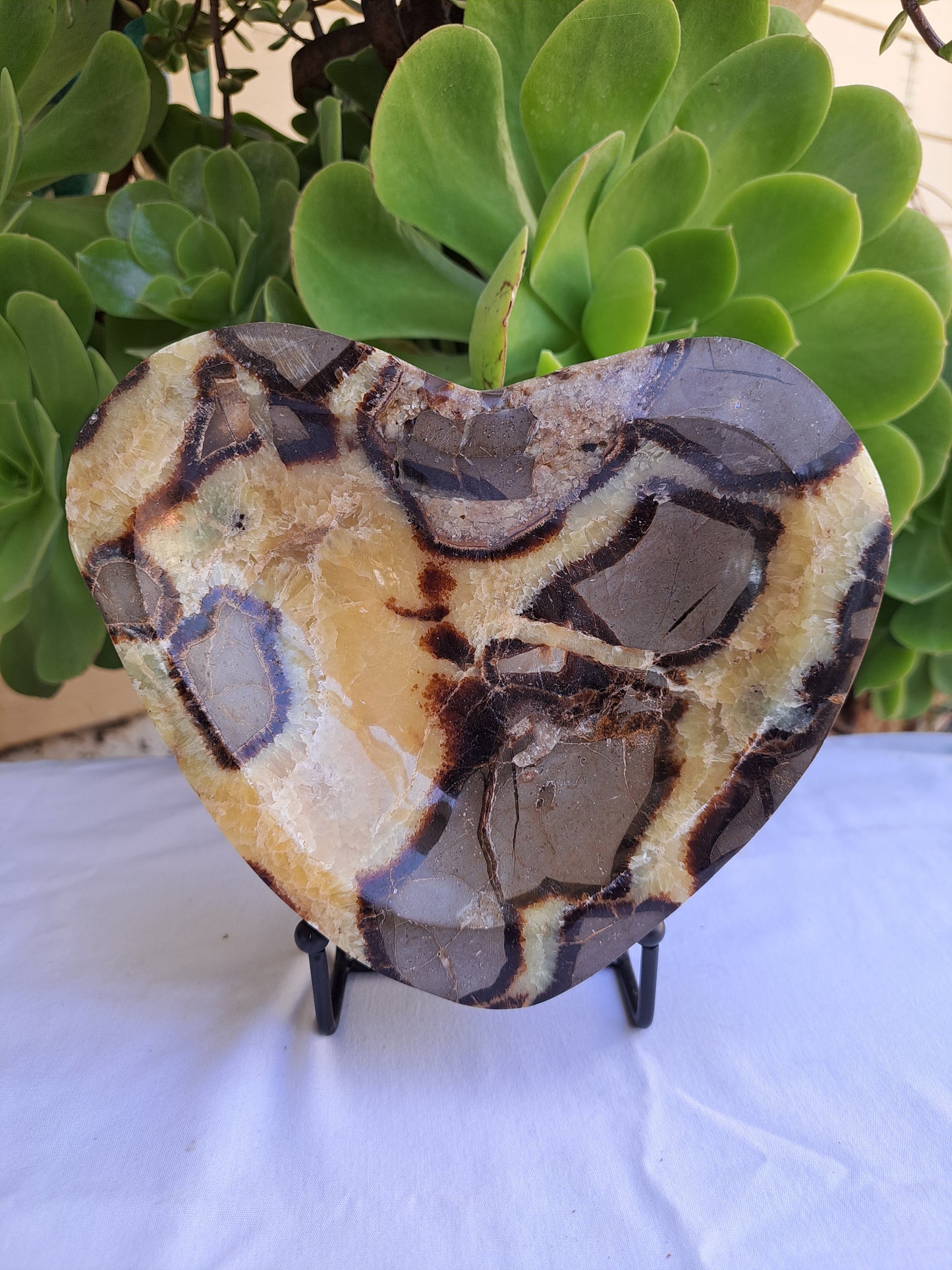 Septarian Heart Bowl