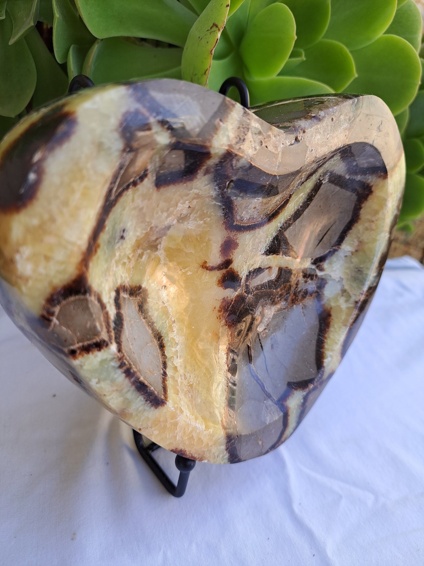 Septarian Heart Bowl