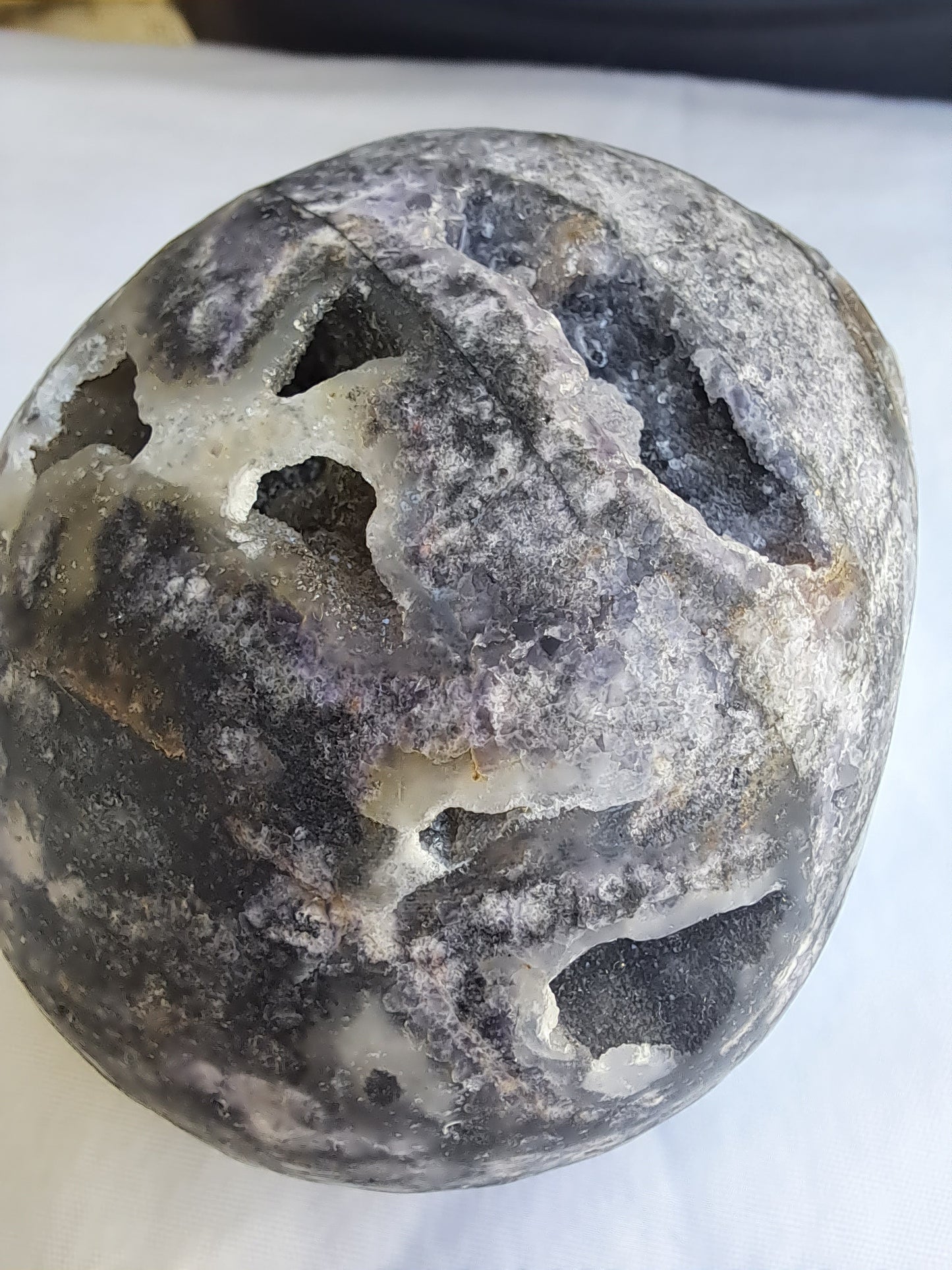 Purple spharlerite Skull