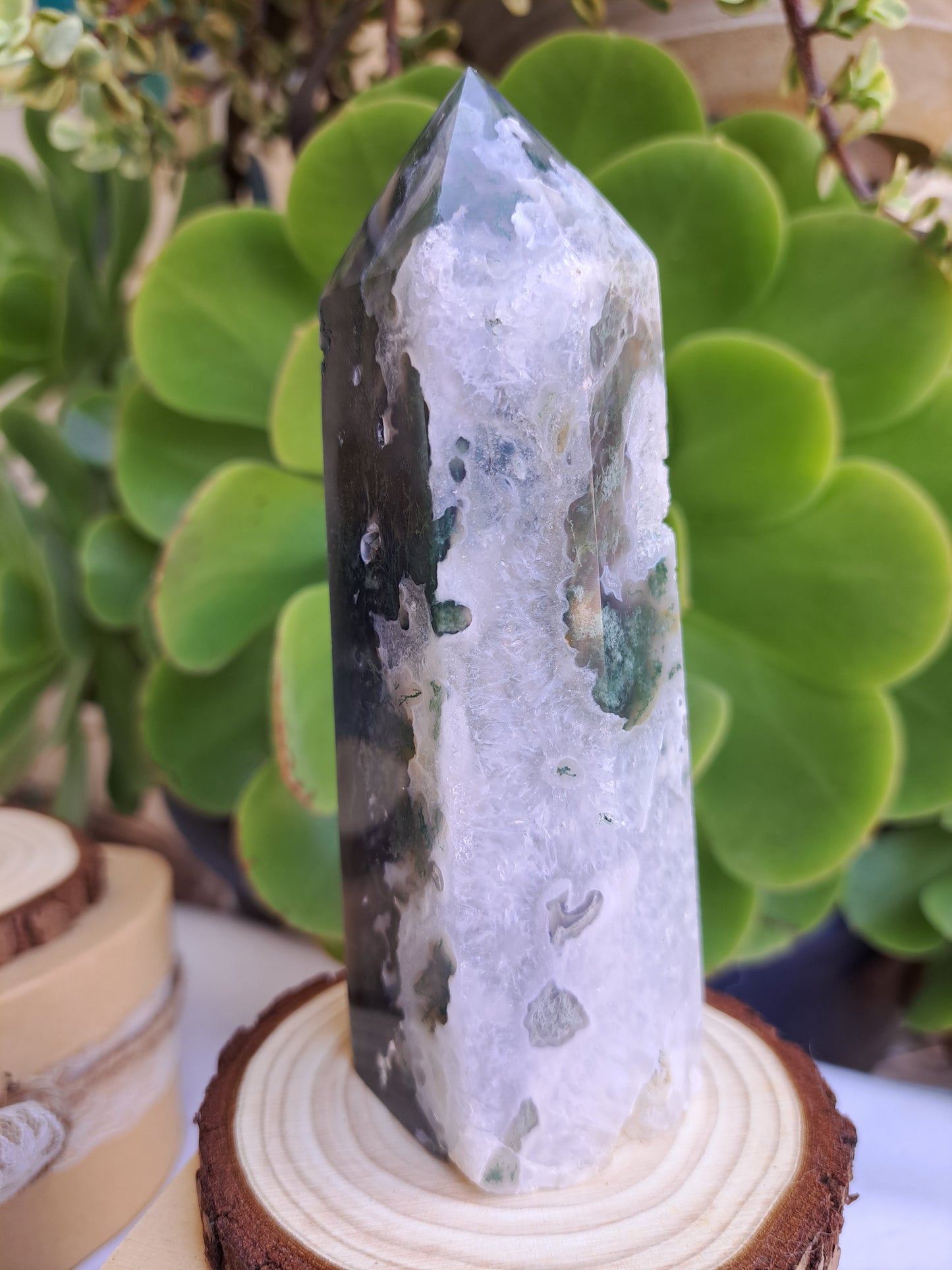 Moss Agate Towers