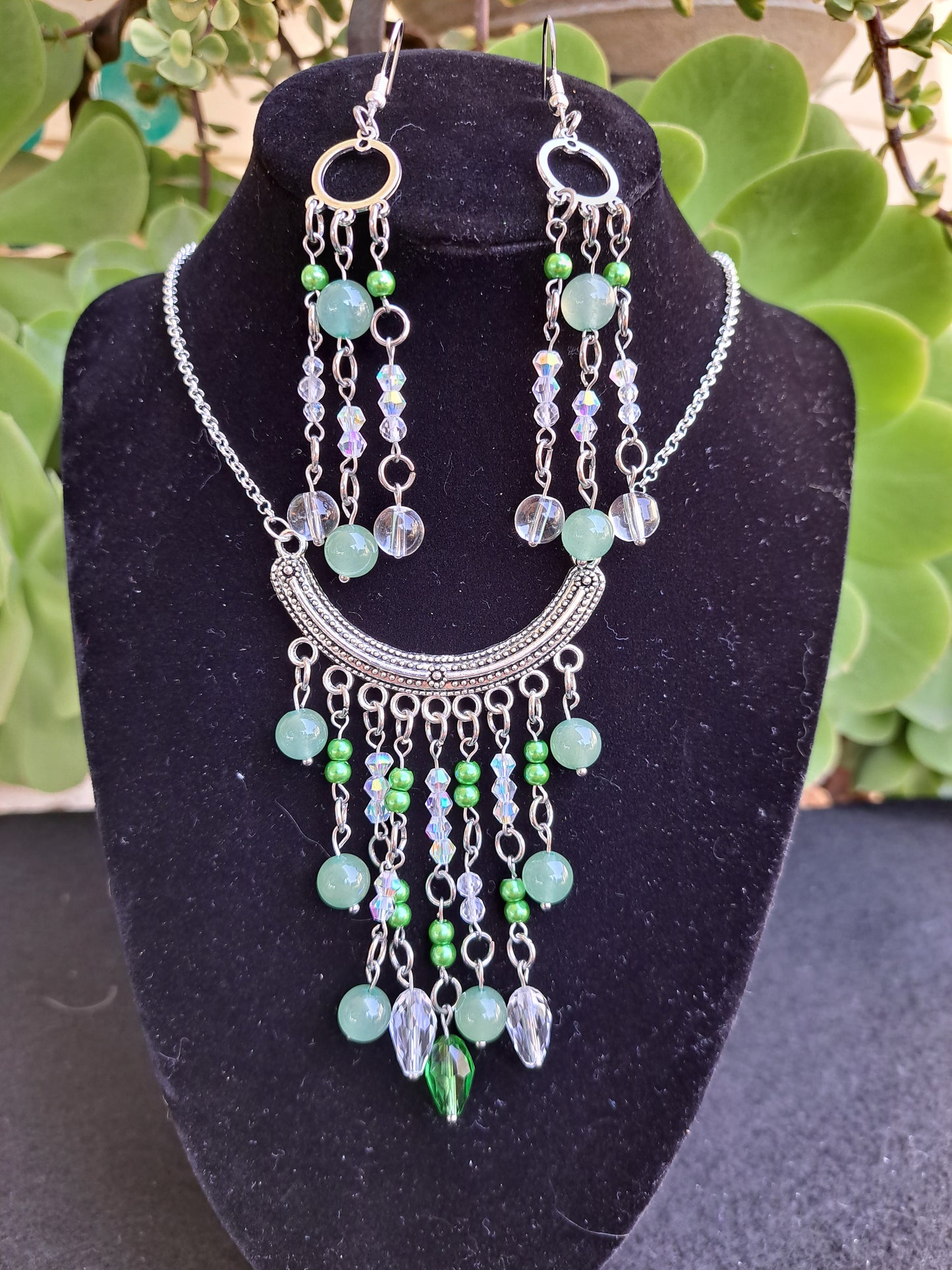 Green Adventurine Set