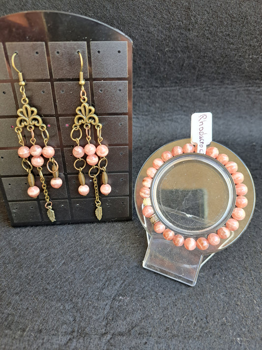 Rhodochrosite Set