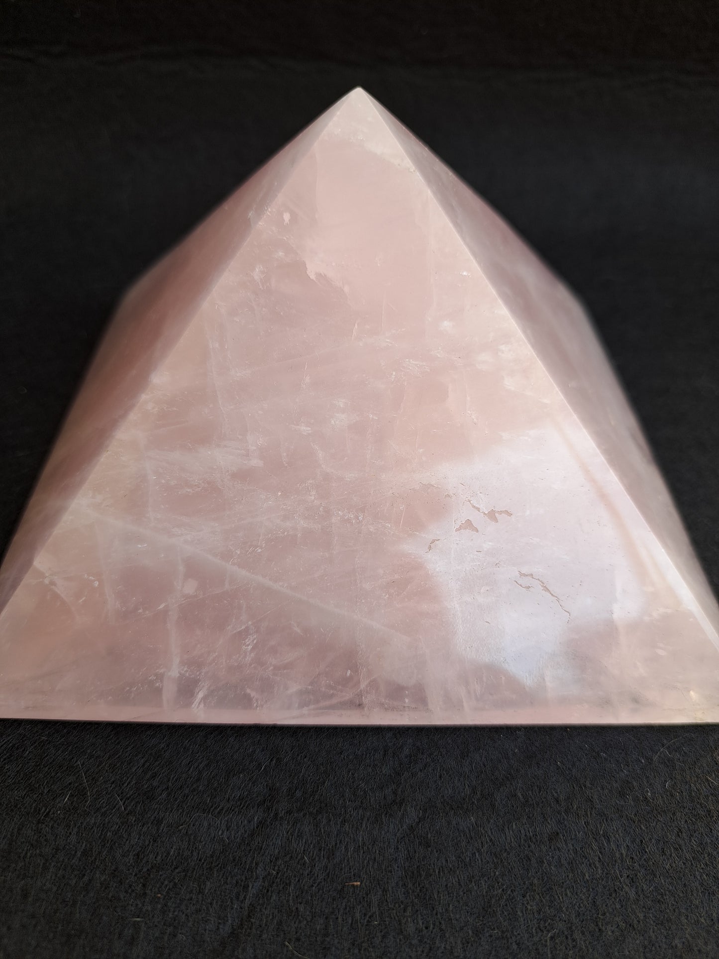 Rose Quartz Pyramid