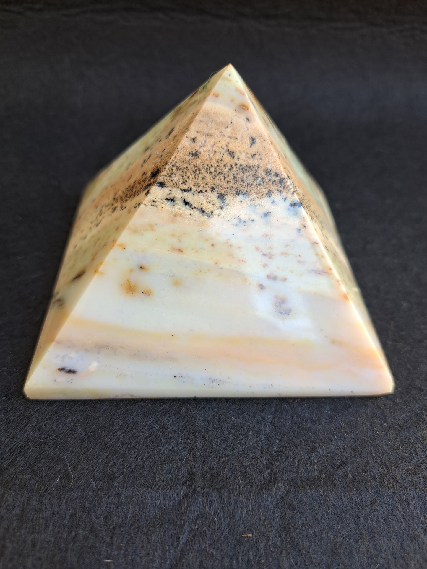 Sea Jasper Pyramid