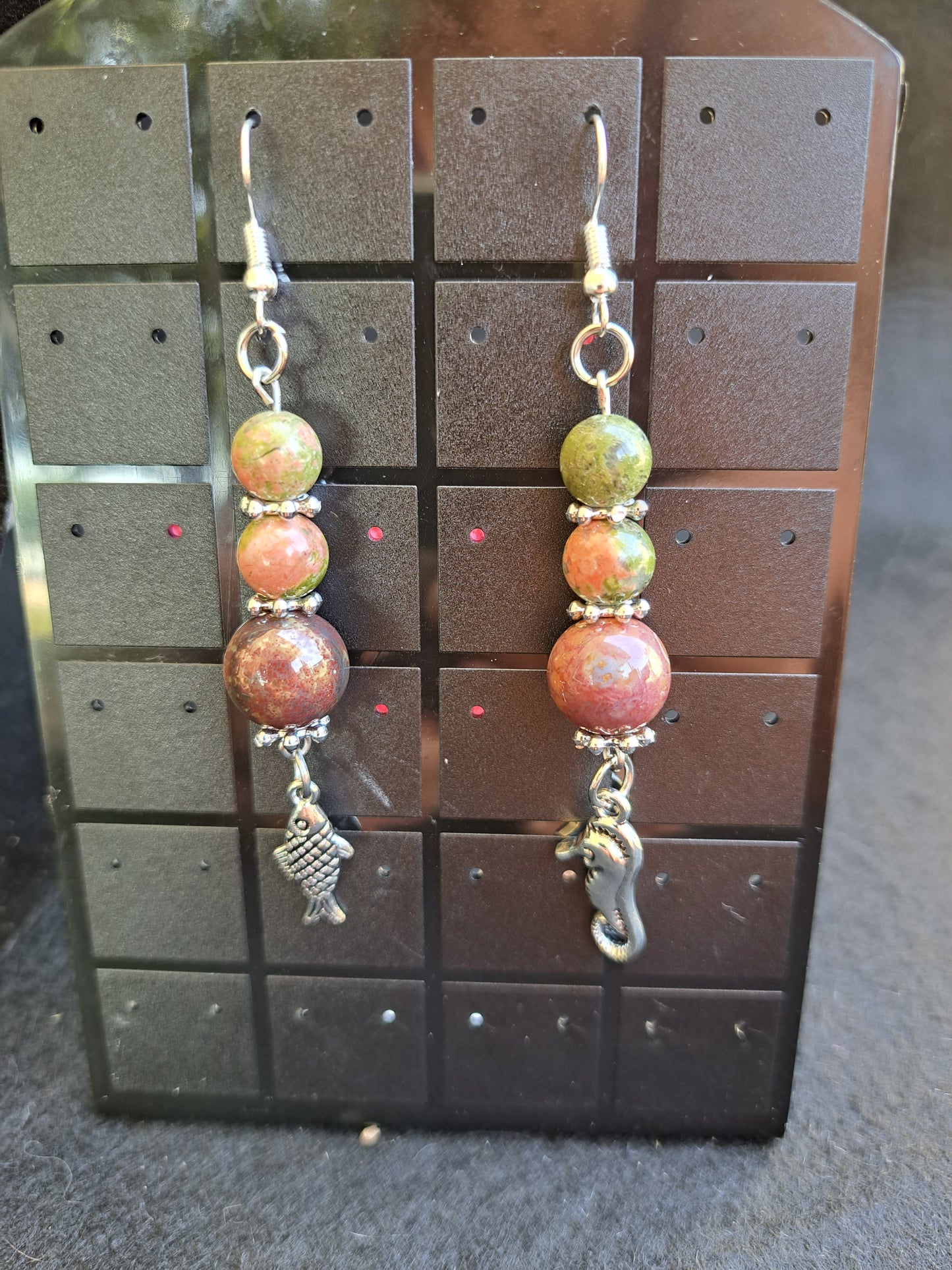 Ocean Jasper and Unikite Set