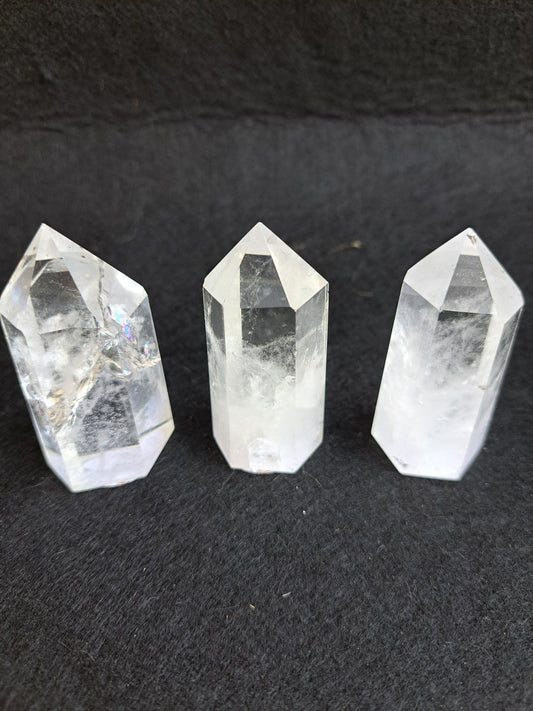 Clear Quartz Towers