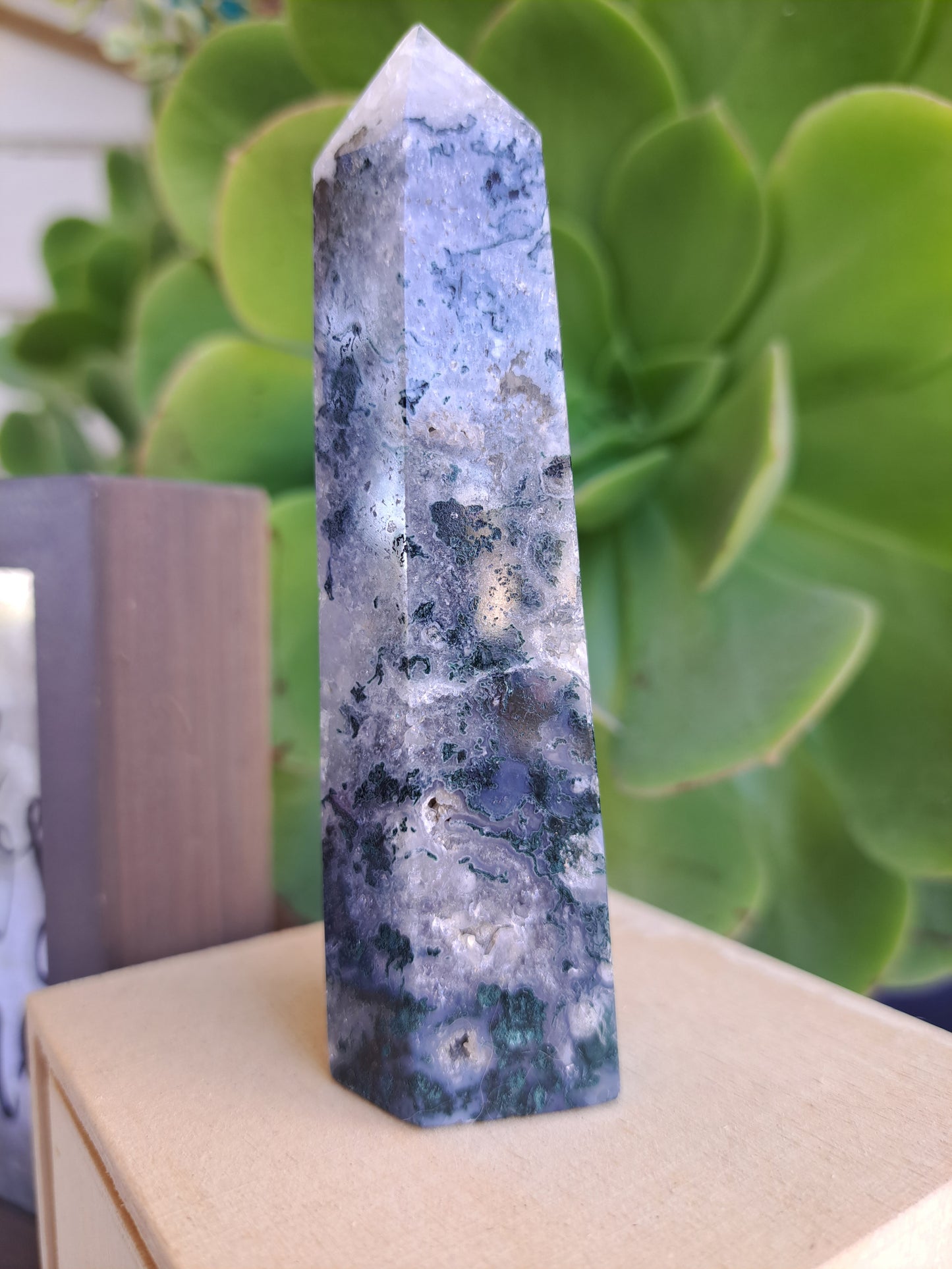 Moss Agate Towers