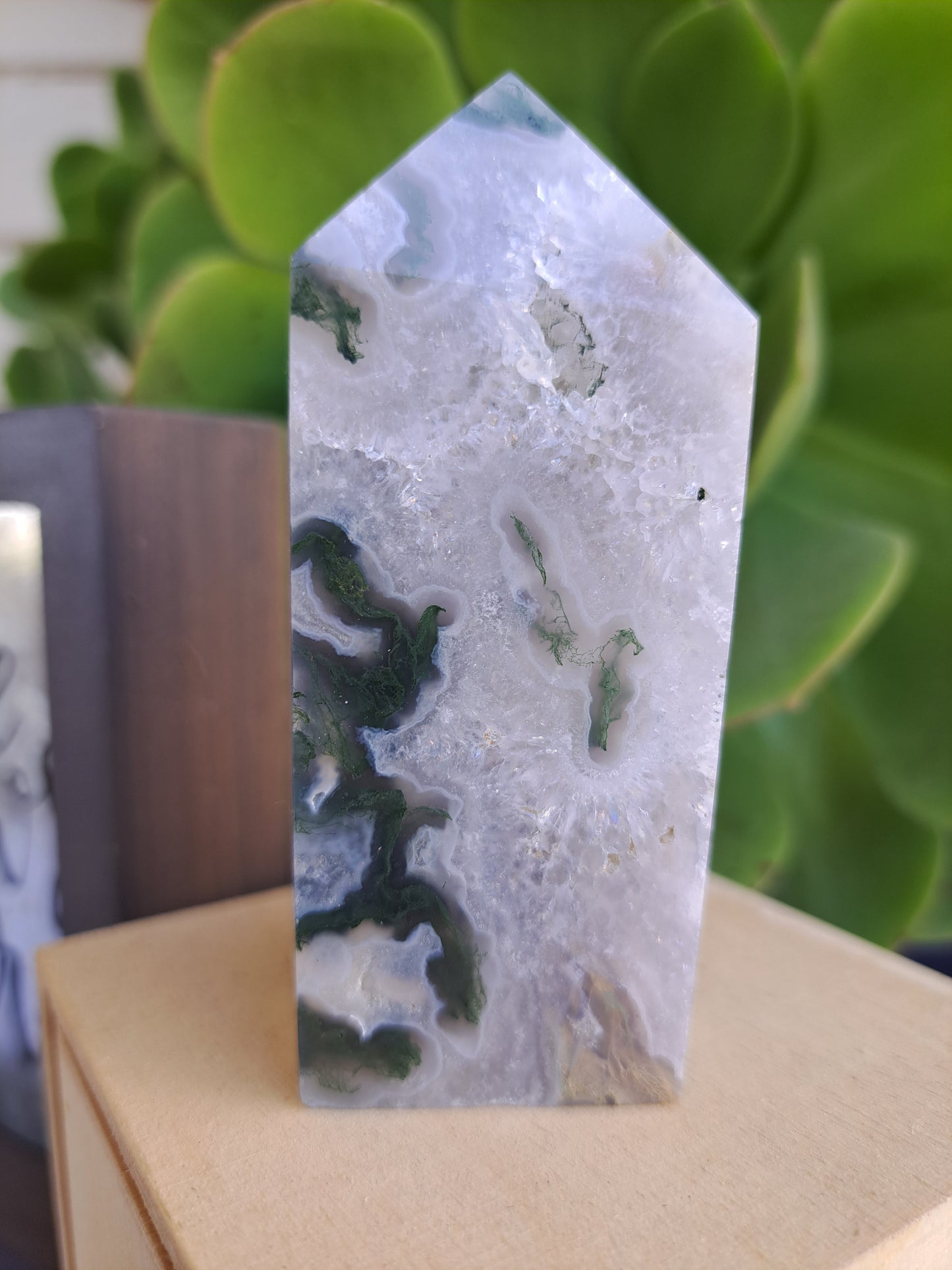 Moss Agate Towers