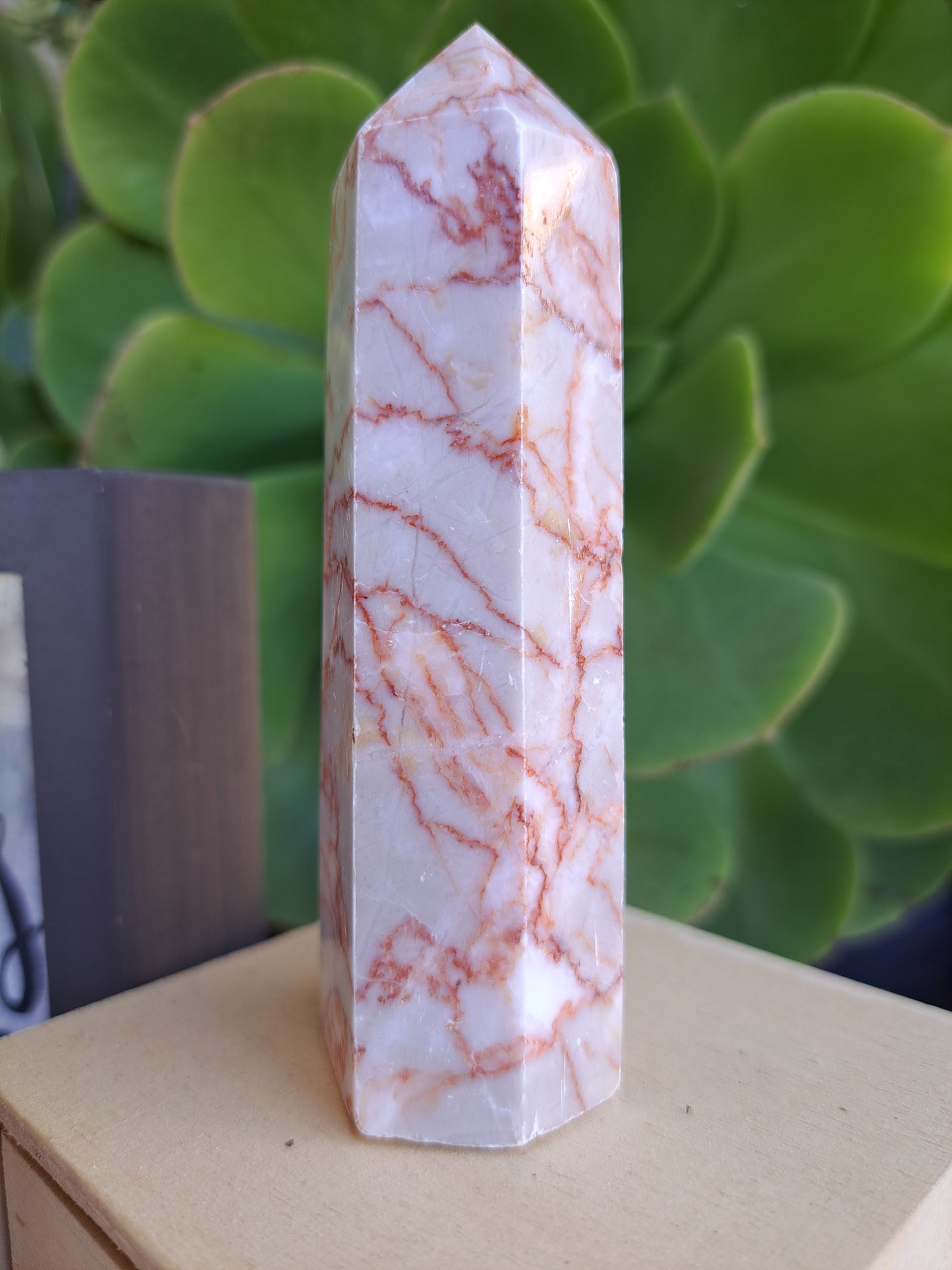 Red Vein Jasper Towers