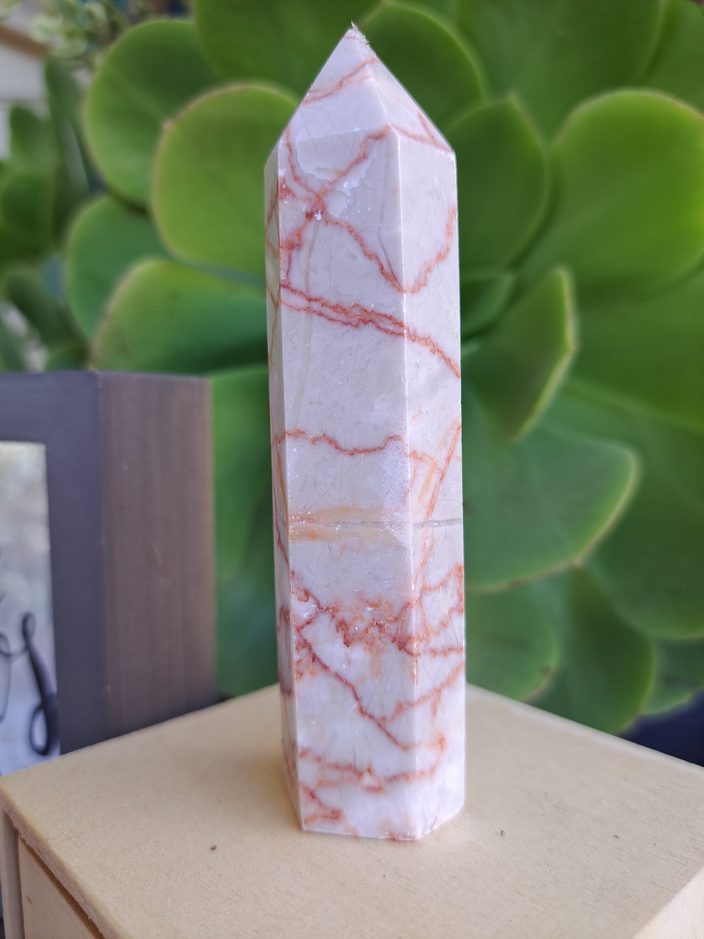 Red Vein Jasper Towers