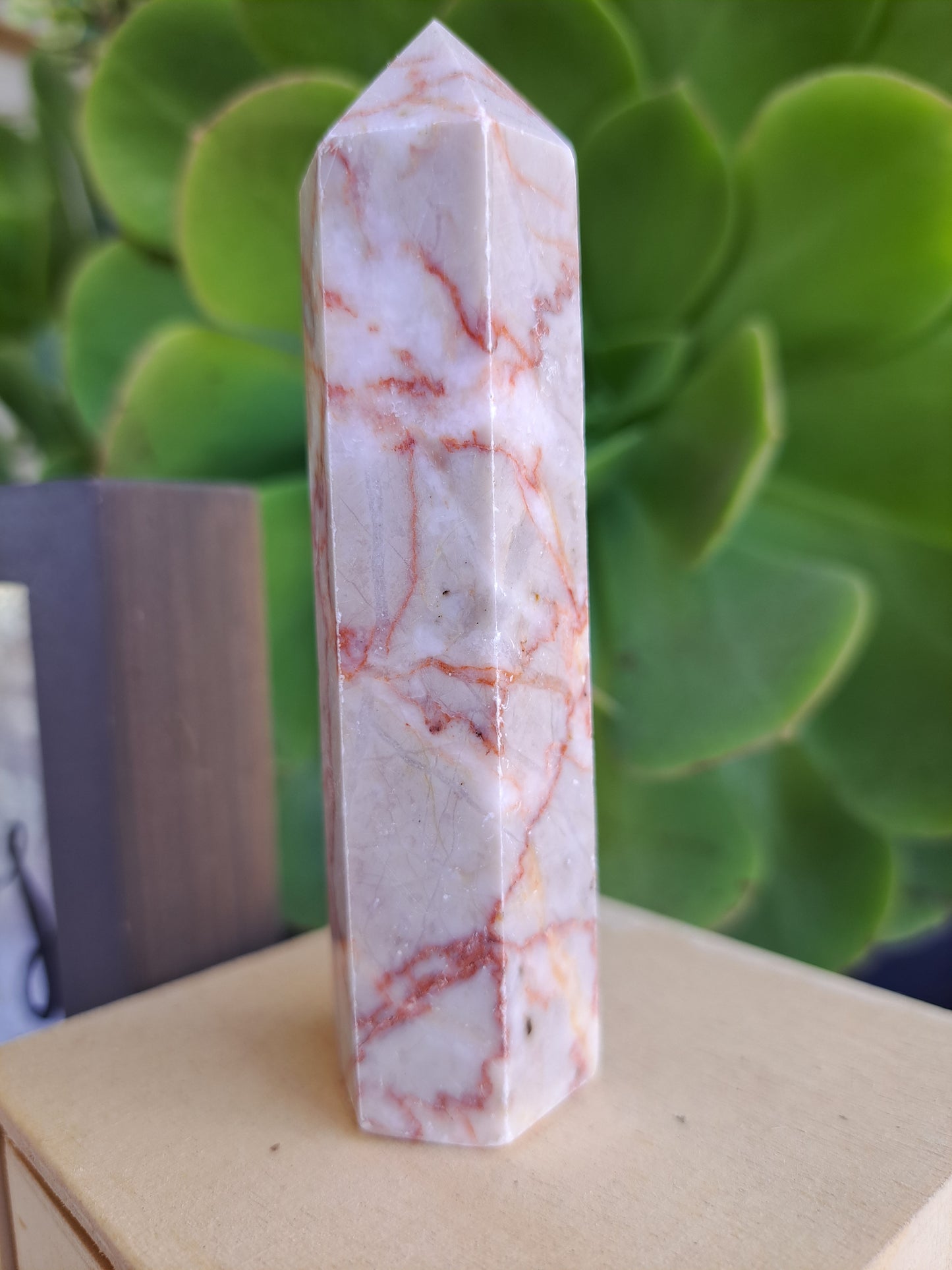 Red Vein Jasper Towers