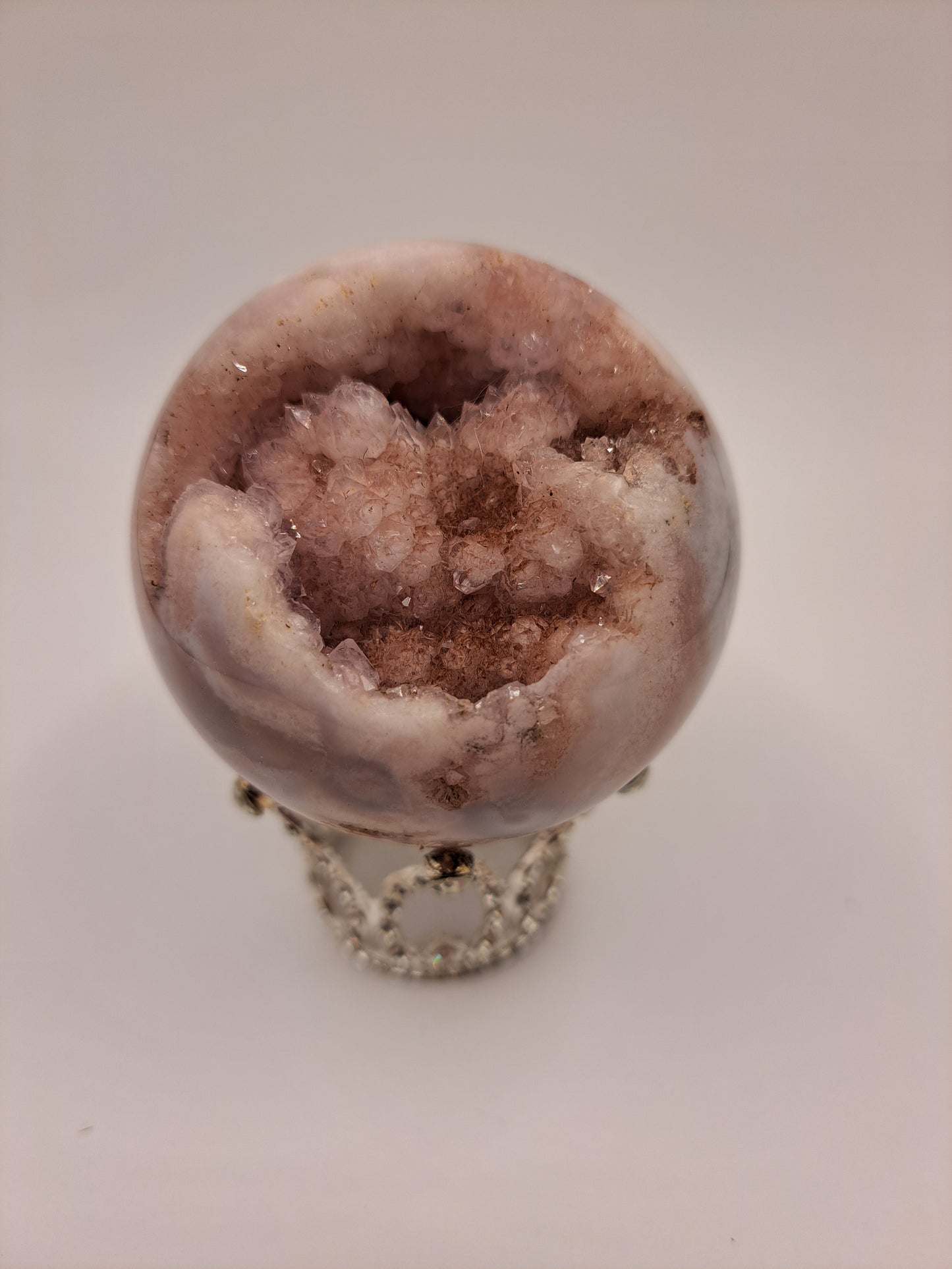 Pink Amethyst Sphere