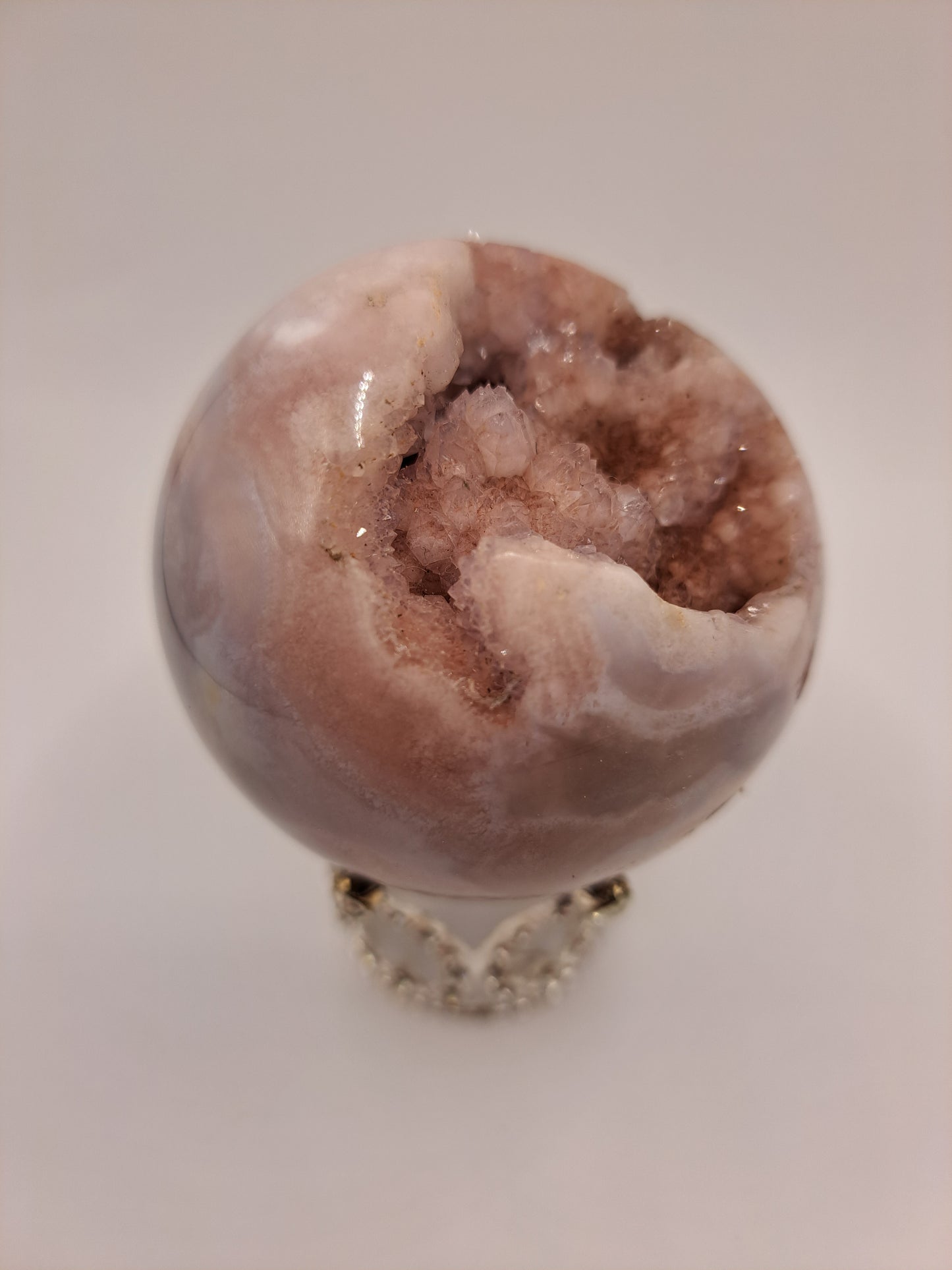 Pink Amethyst Sphere