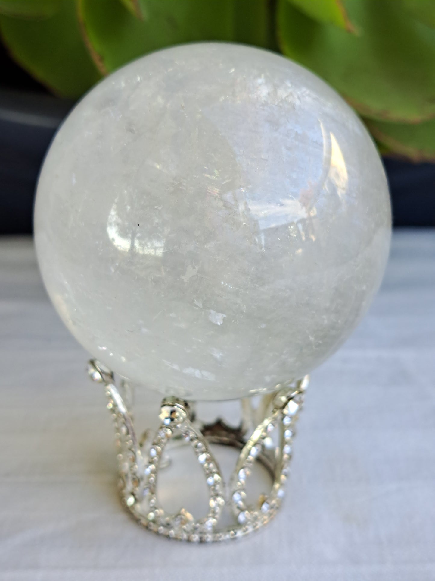 Optical Calcite Spheres