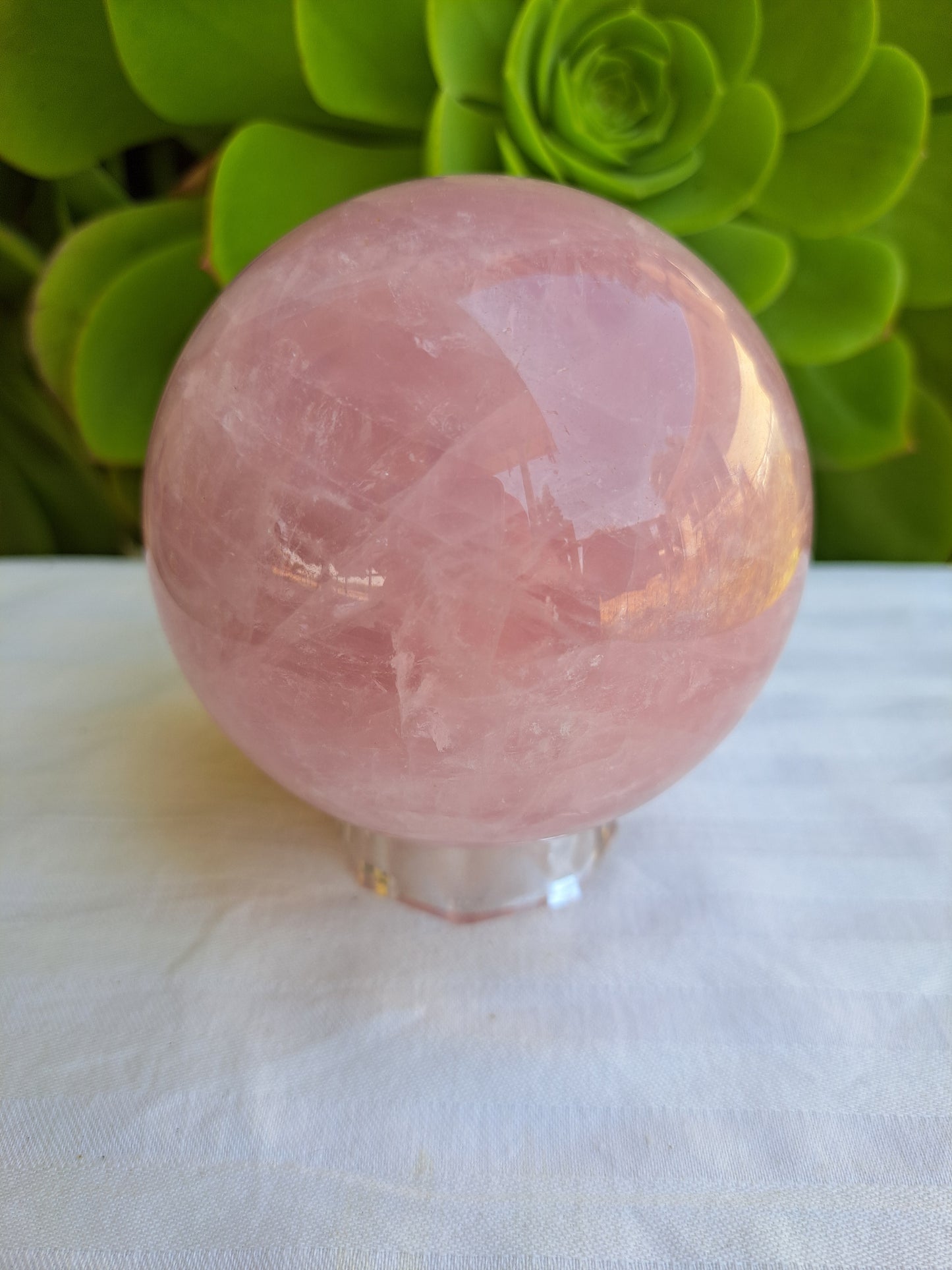 Rose Quartz Sphere