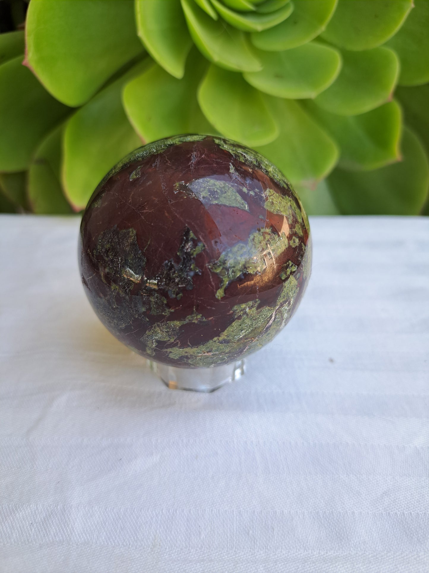 Dragon Blood Stone Sphere