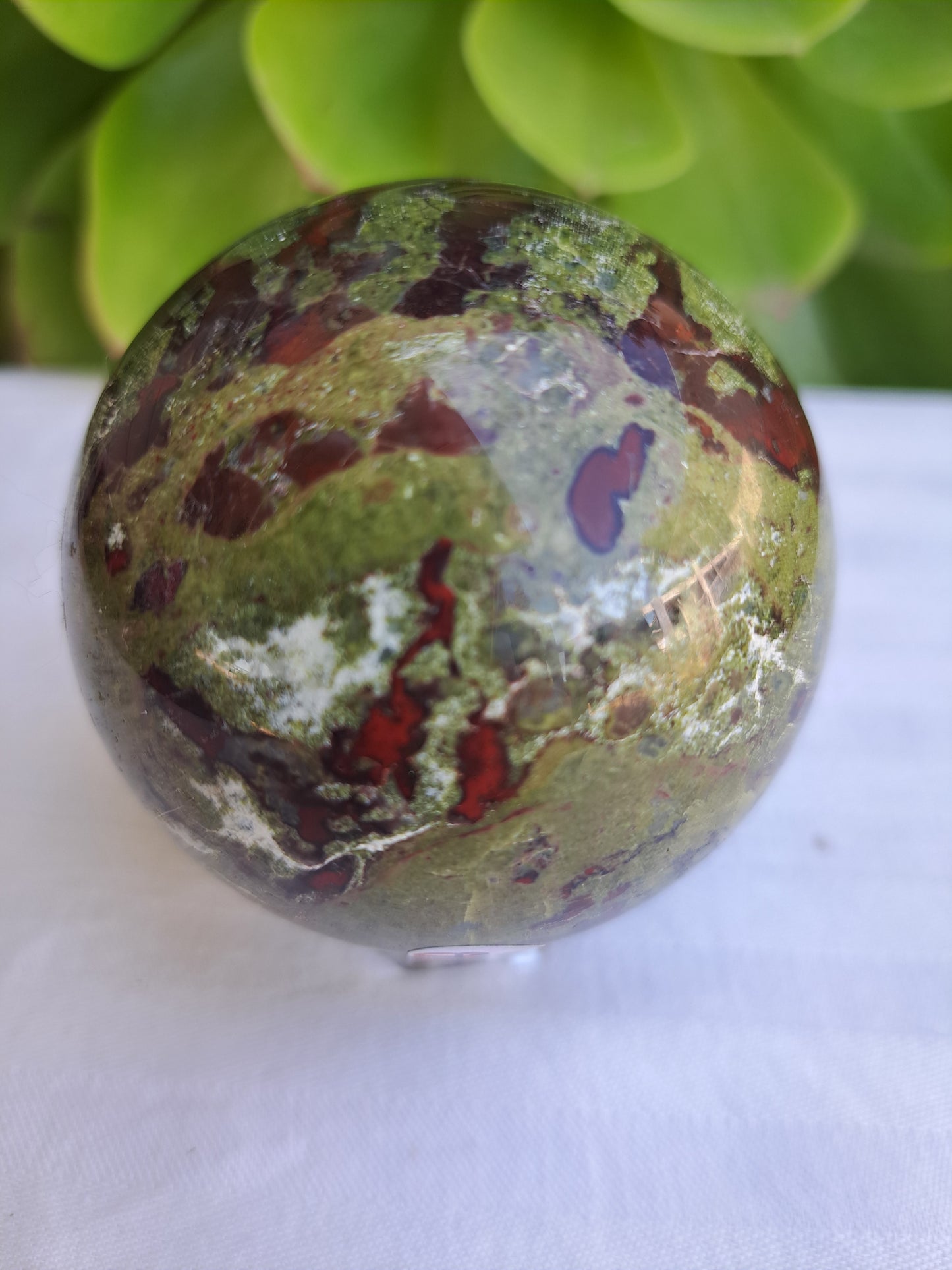 Dragon Blood Stone Sphere