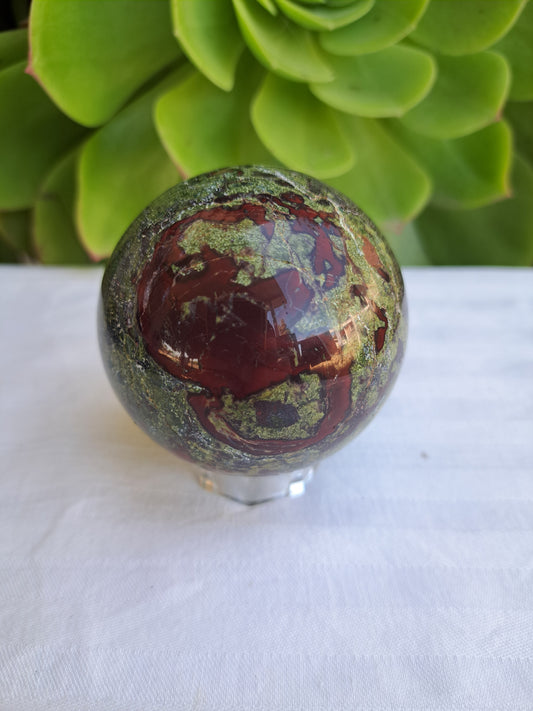 Dragon Blood Stone Sphere