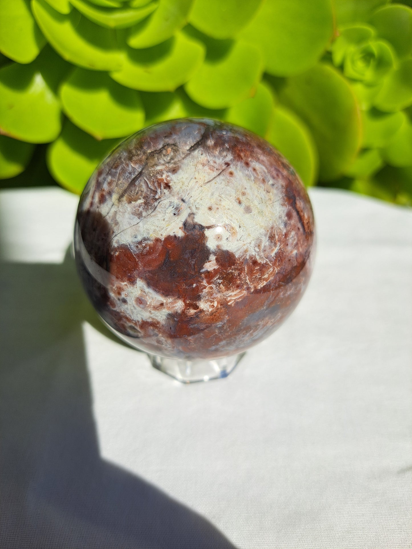 Ocean Jasper Sphere