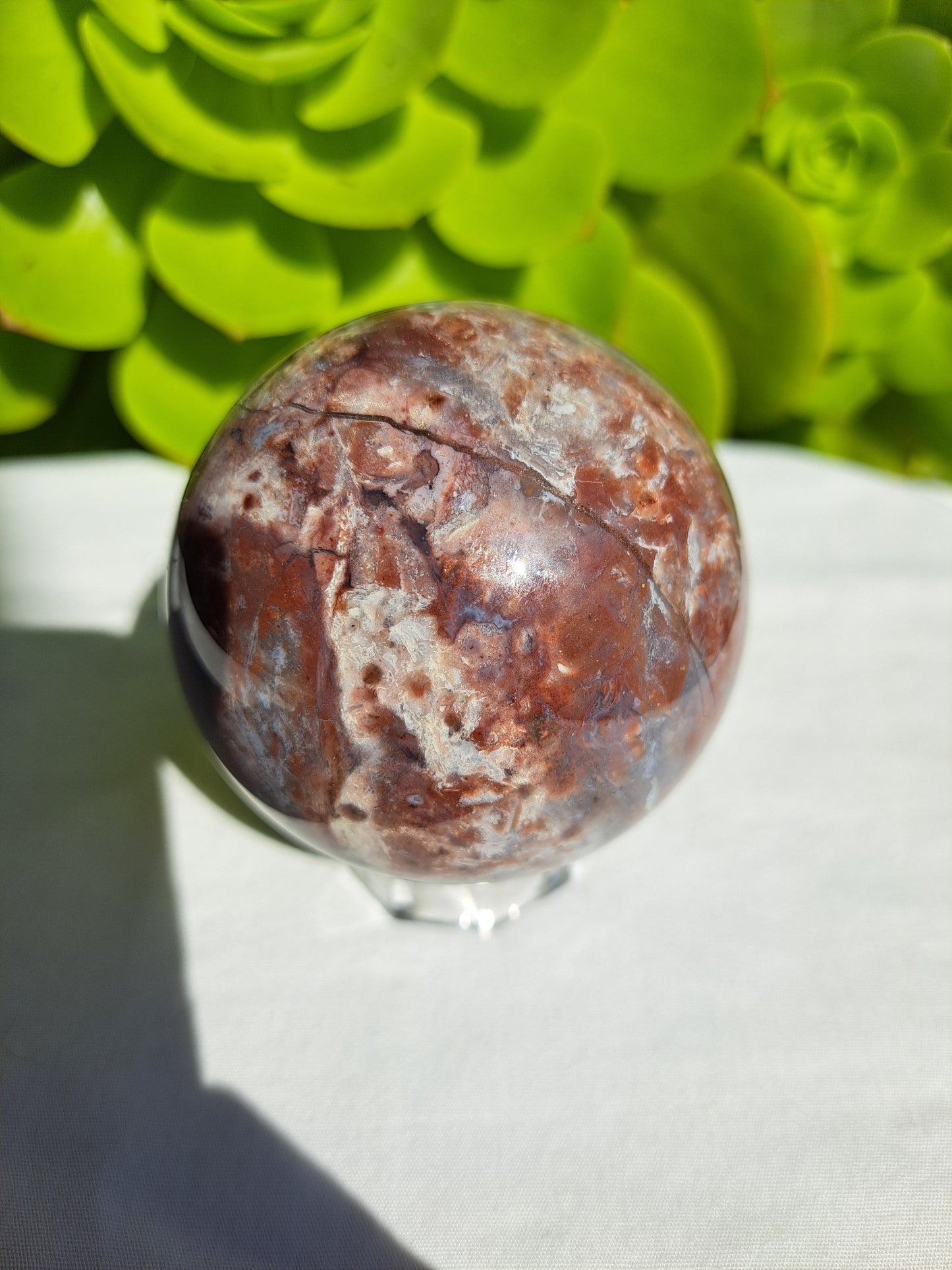 Ocean Jasper Sphere