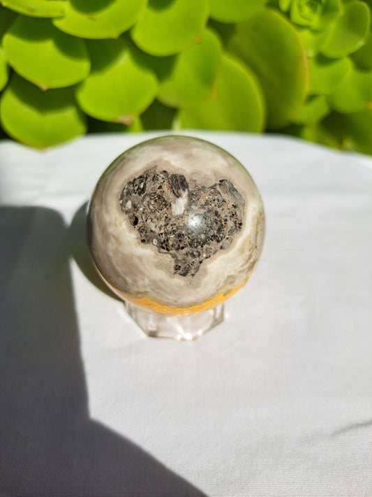 Bumblebee Jasper Sphere