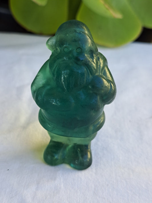 Green Fluorite Santa