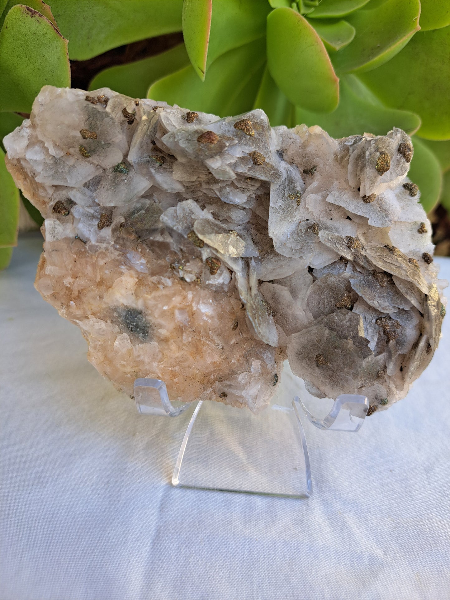 Fish scale Calcite Specimen