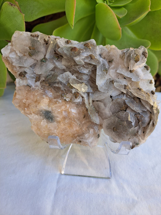 Fish scale Calcite Specimen