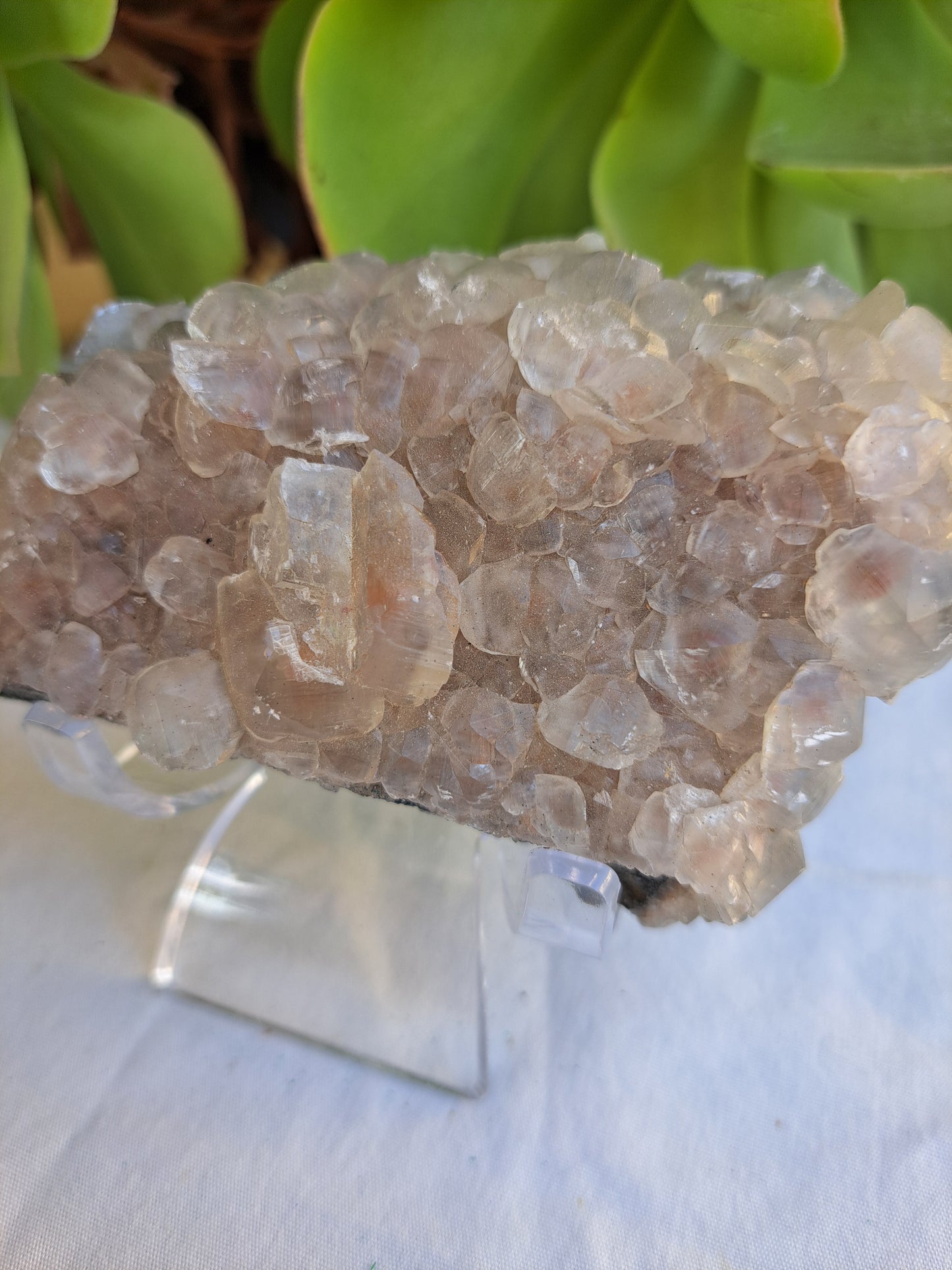 Pink Benz Calcite Specimen