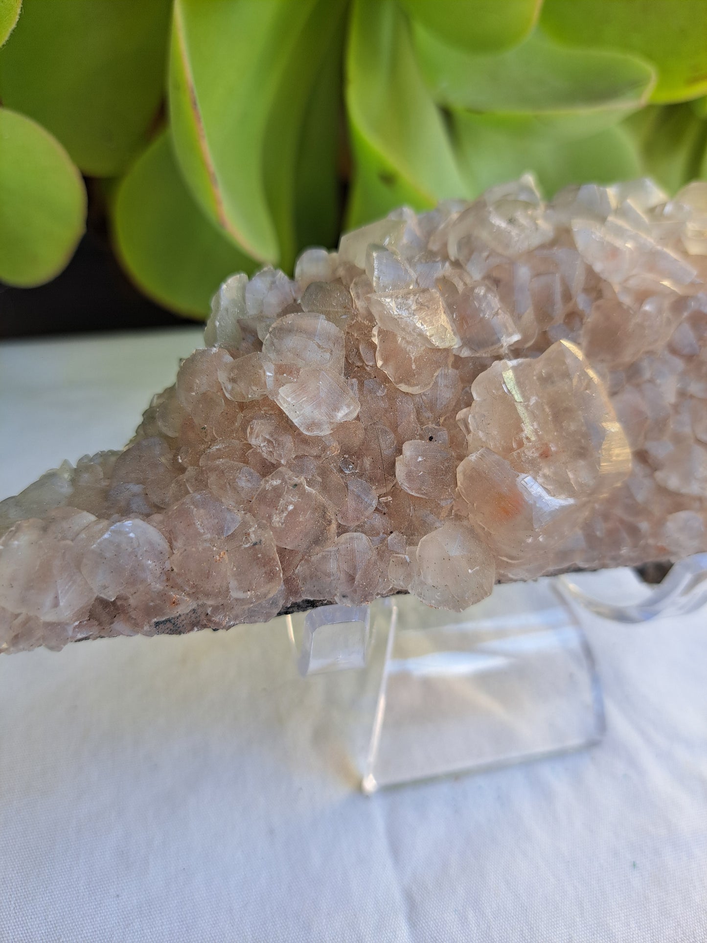 Pink Benz Calcite Specimen