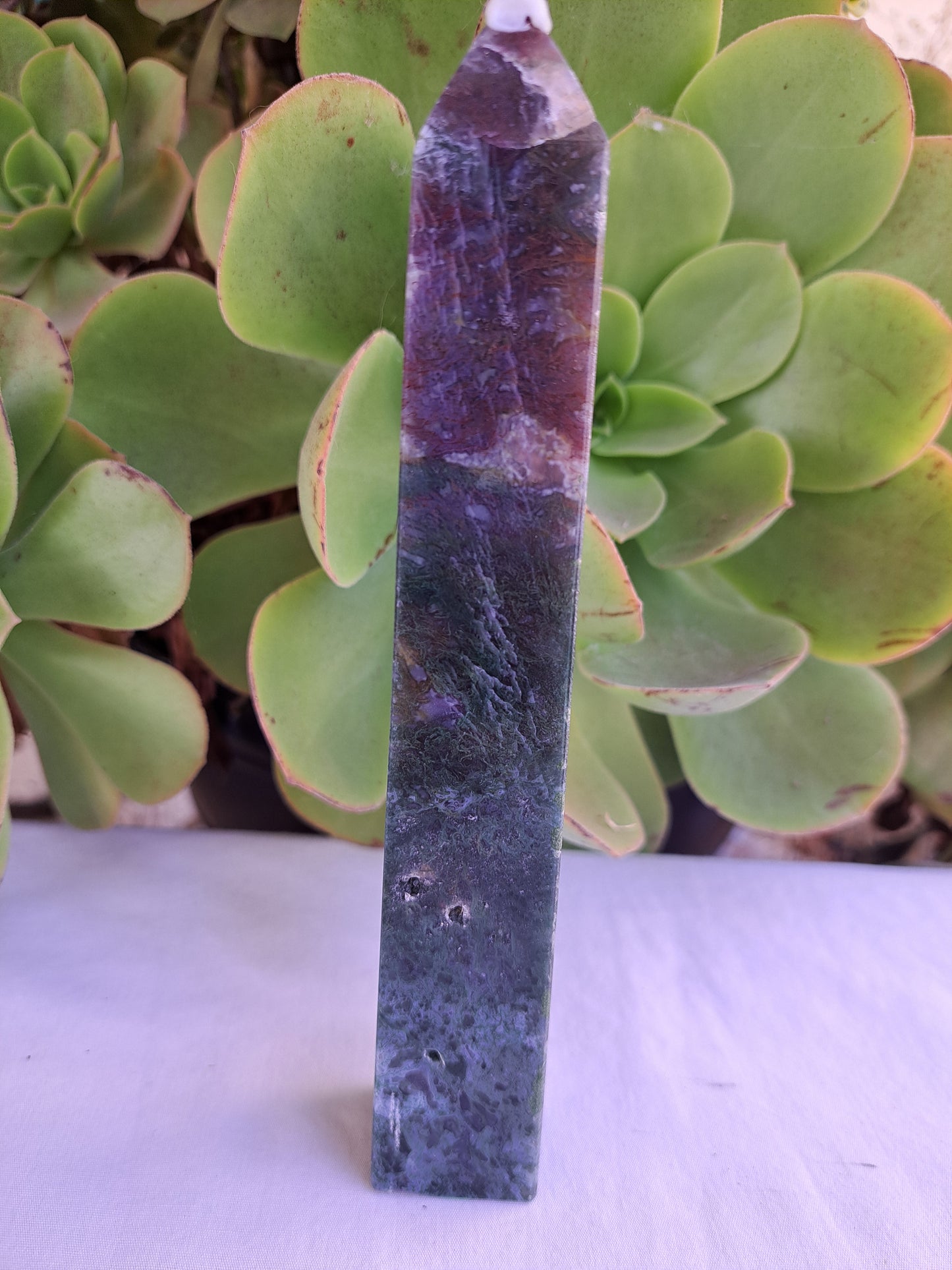 Moss Agate Towers Bundle