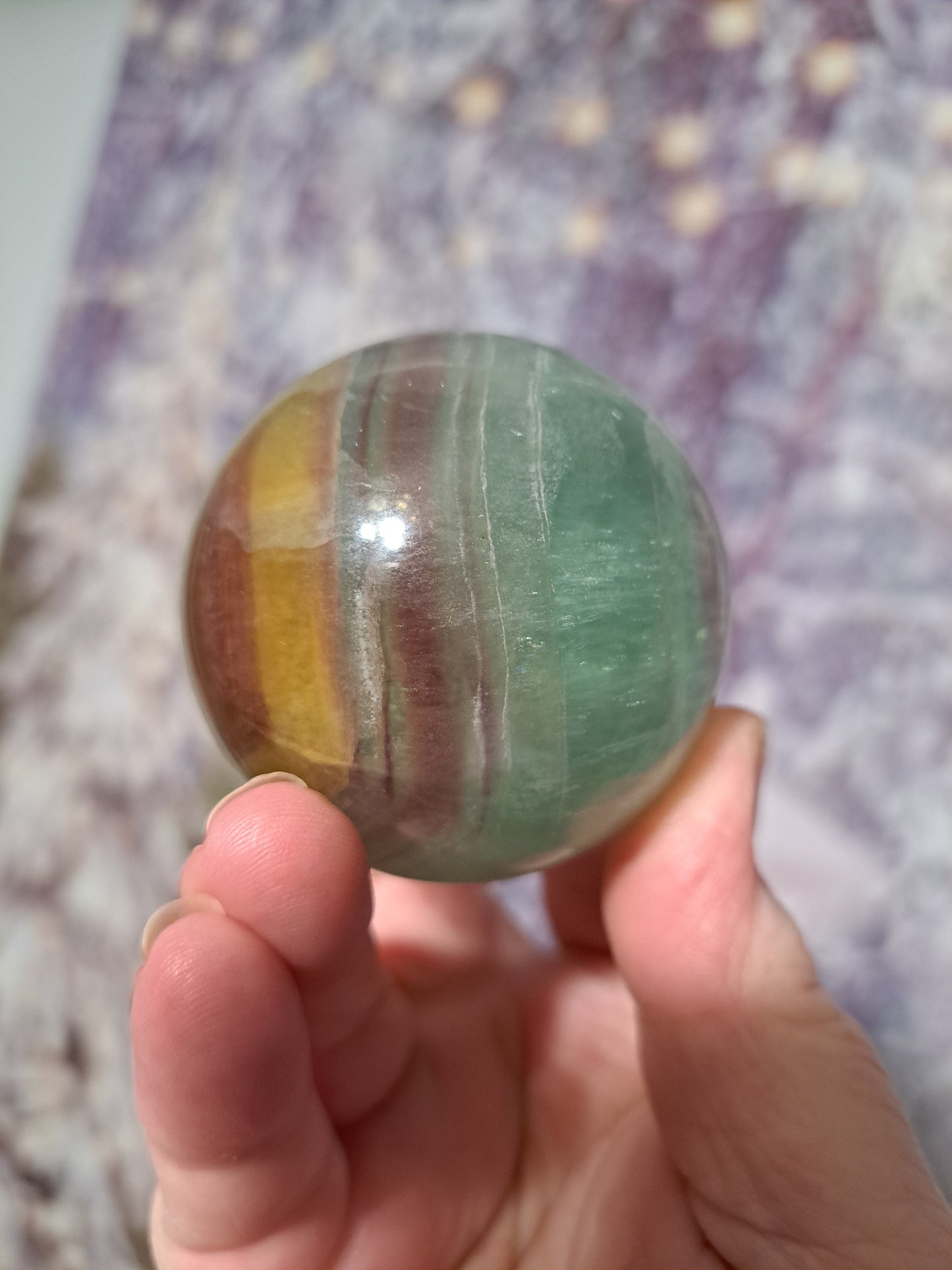 Candy Fluorite Spheres