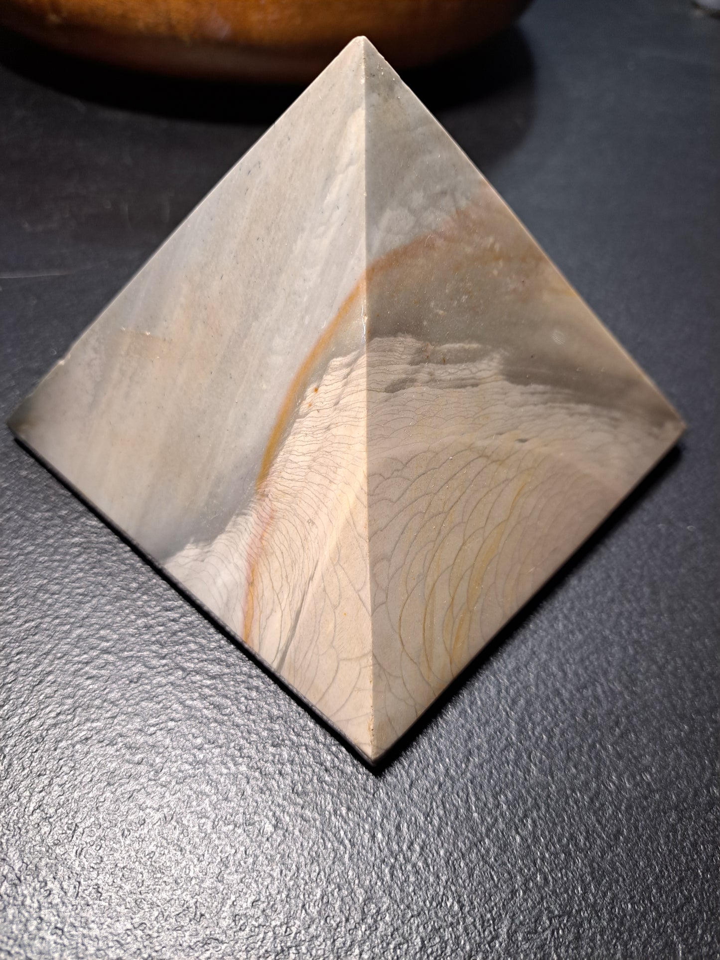 Polychrome Jasper Pyramid