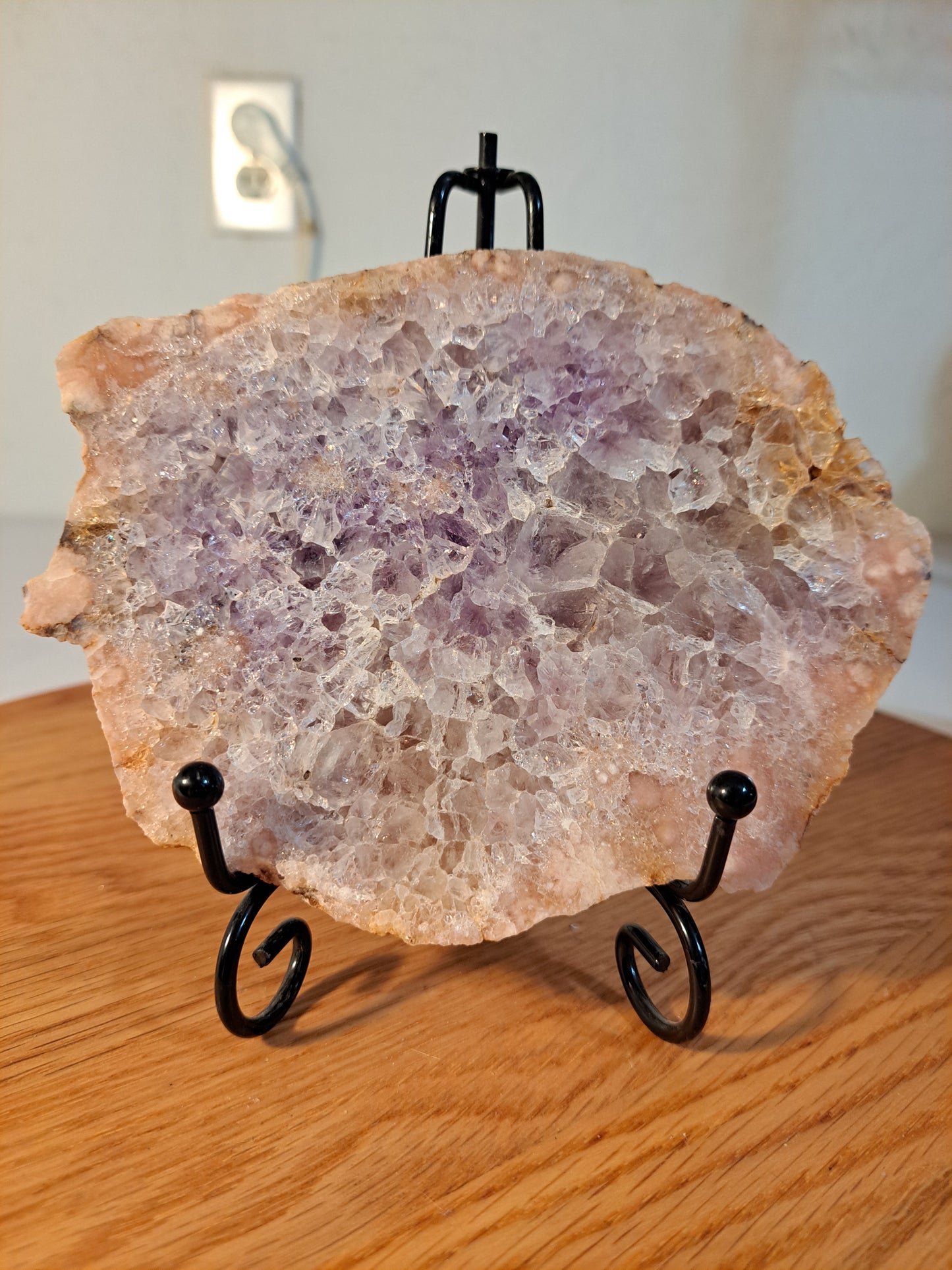 Pink Amethyst Raw Slab